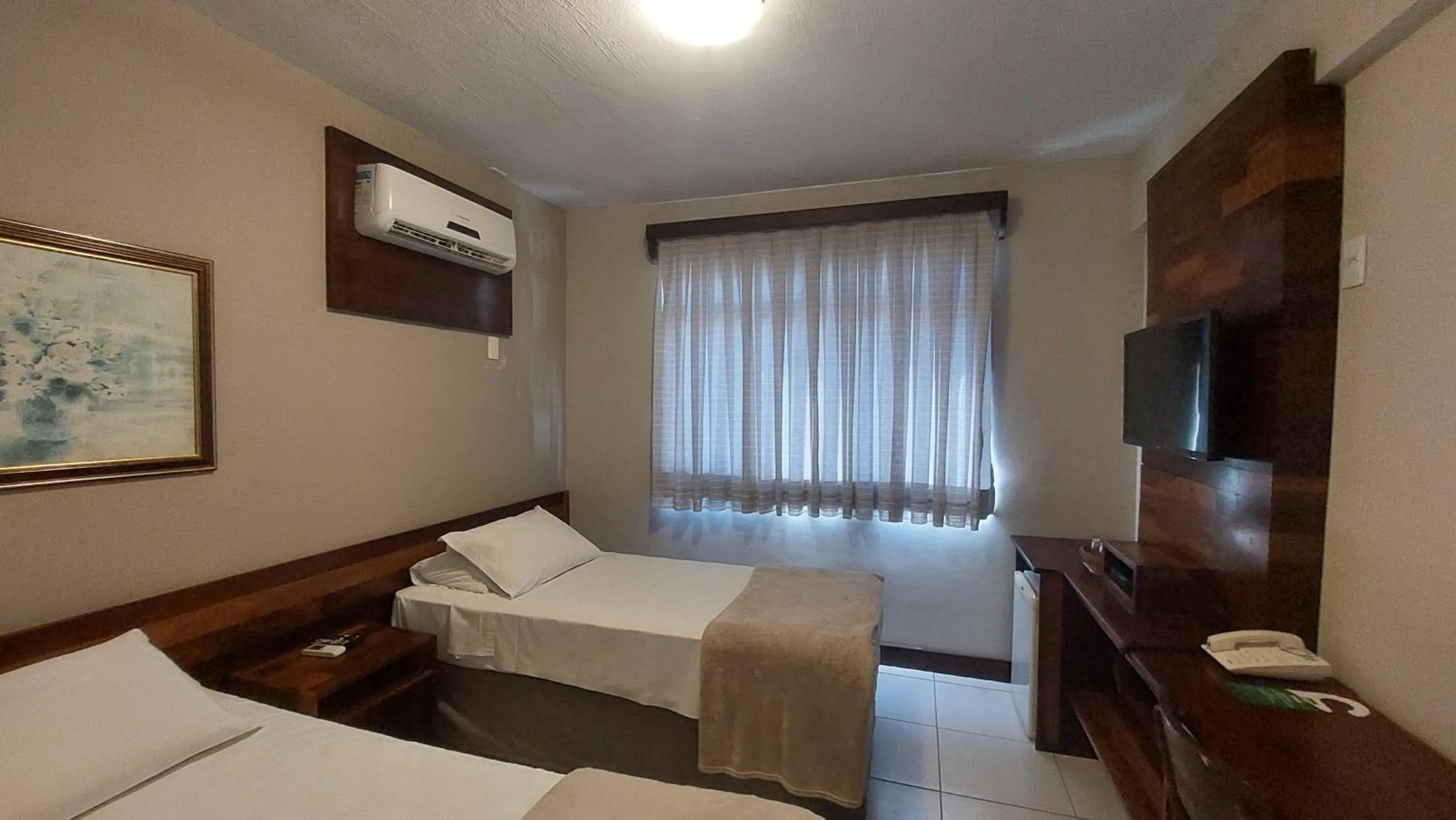 Bed in Príncipe Hotel