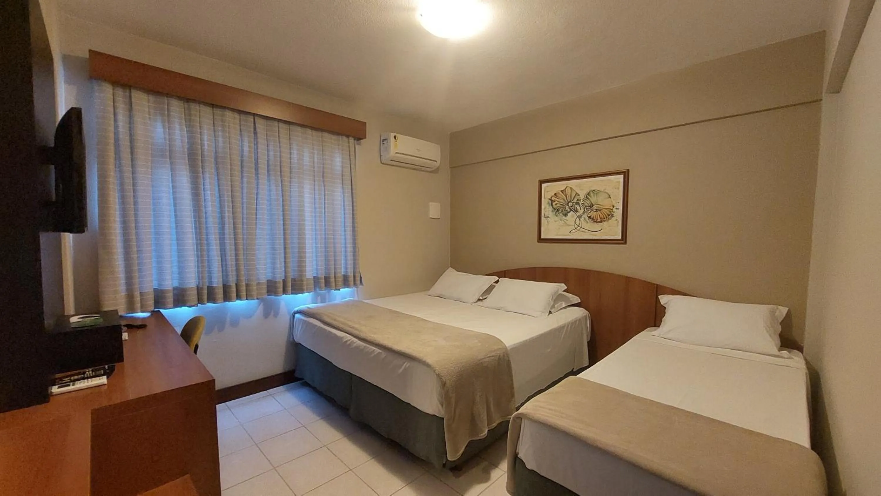 Bed in Príncipe Hotel