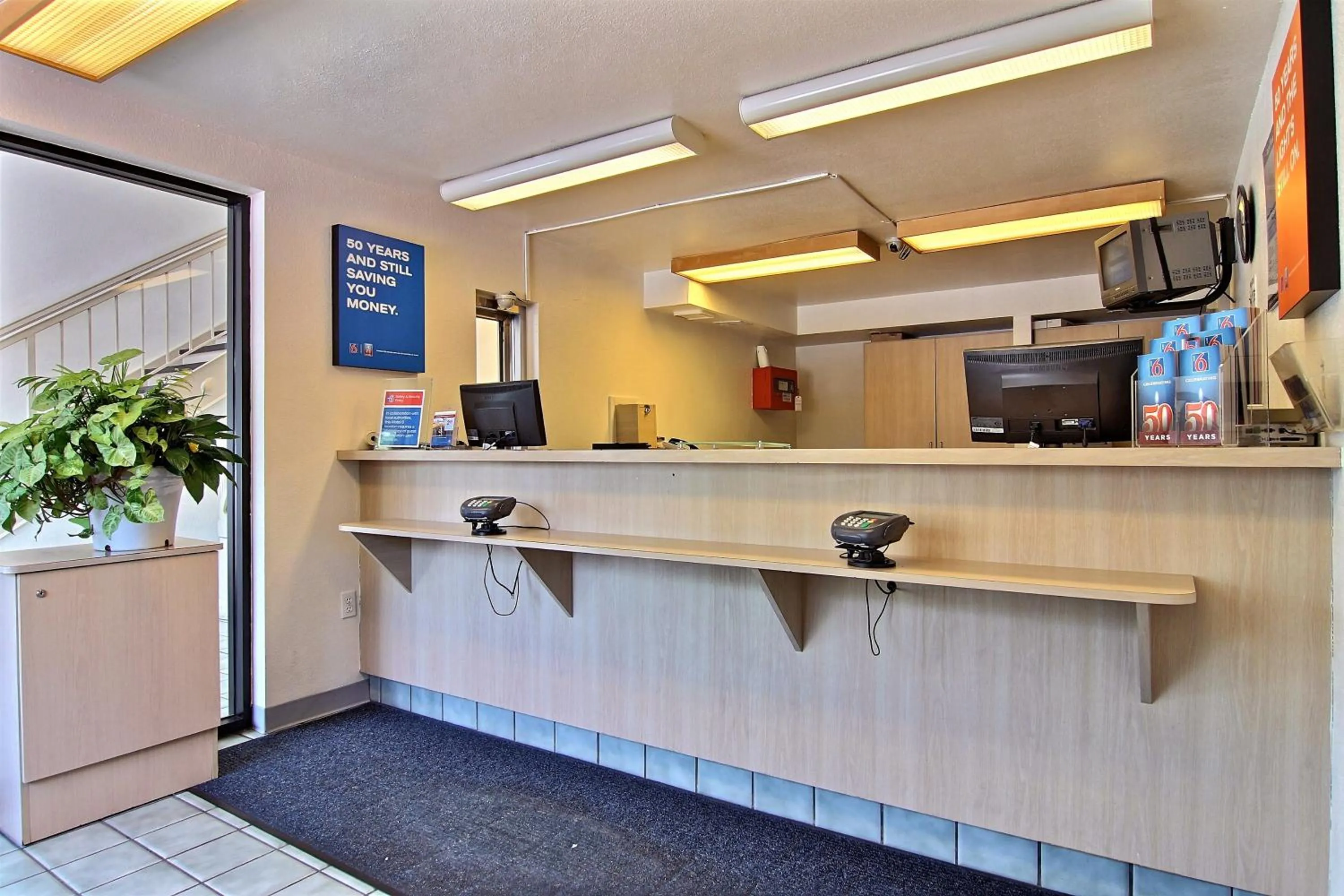 Lobby or reception in Motel 6-Merrillville, IN