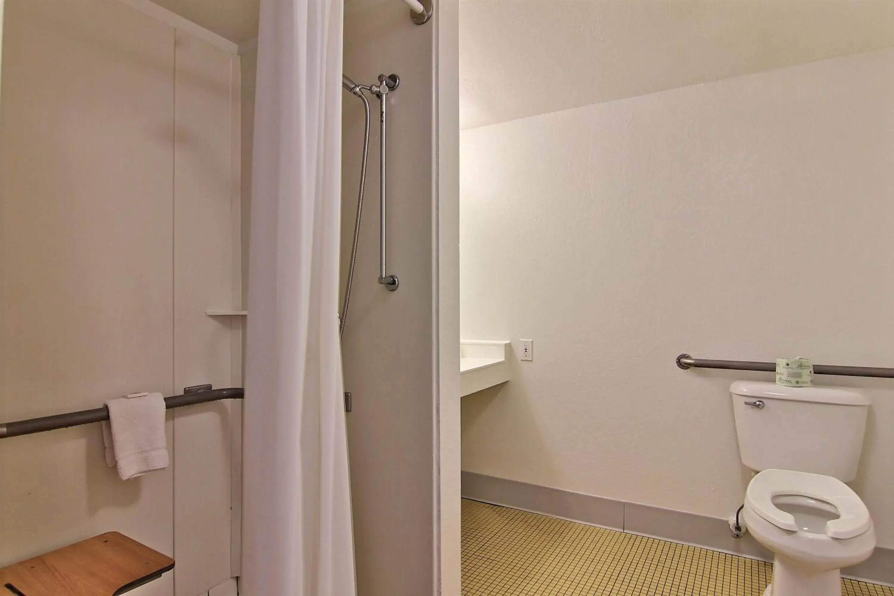 Shower, Bathroom in Motel 6-Merrillville, IN
