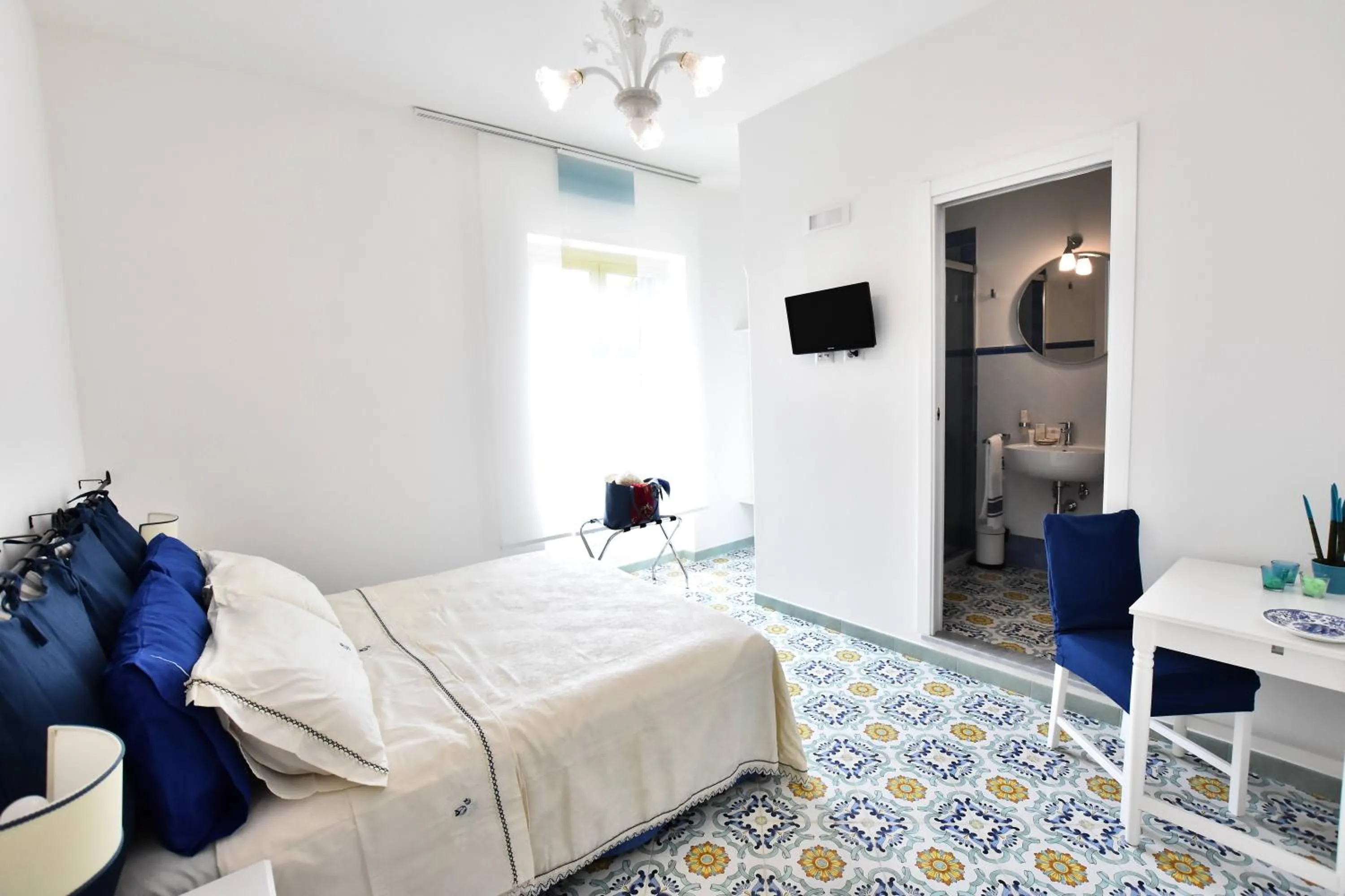 Bed in Il Gelsomino Amalfi