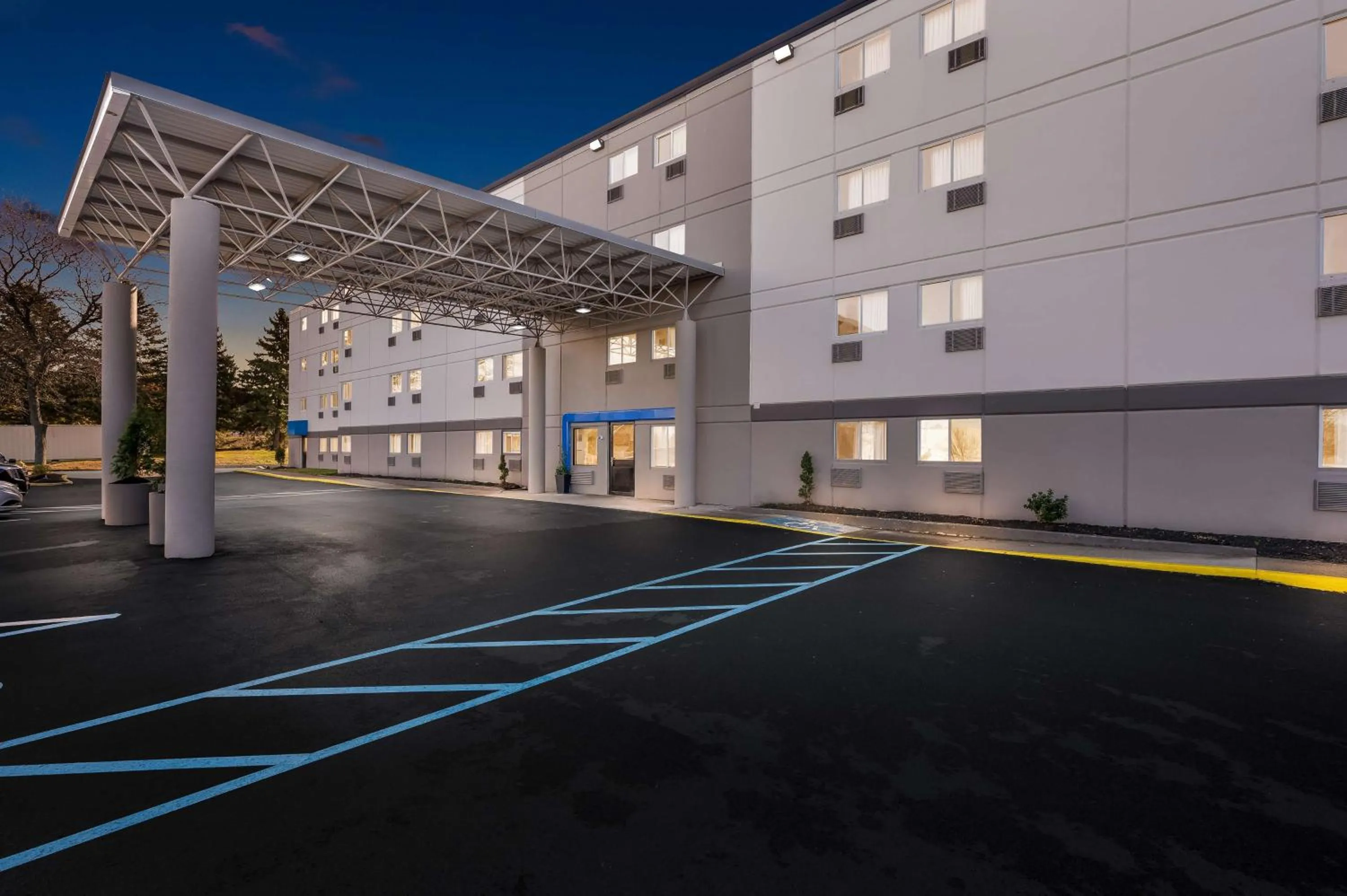 Property building in Motel 6-Portland, ME