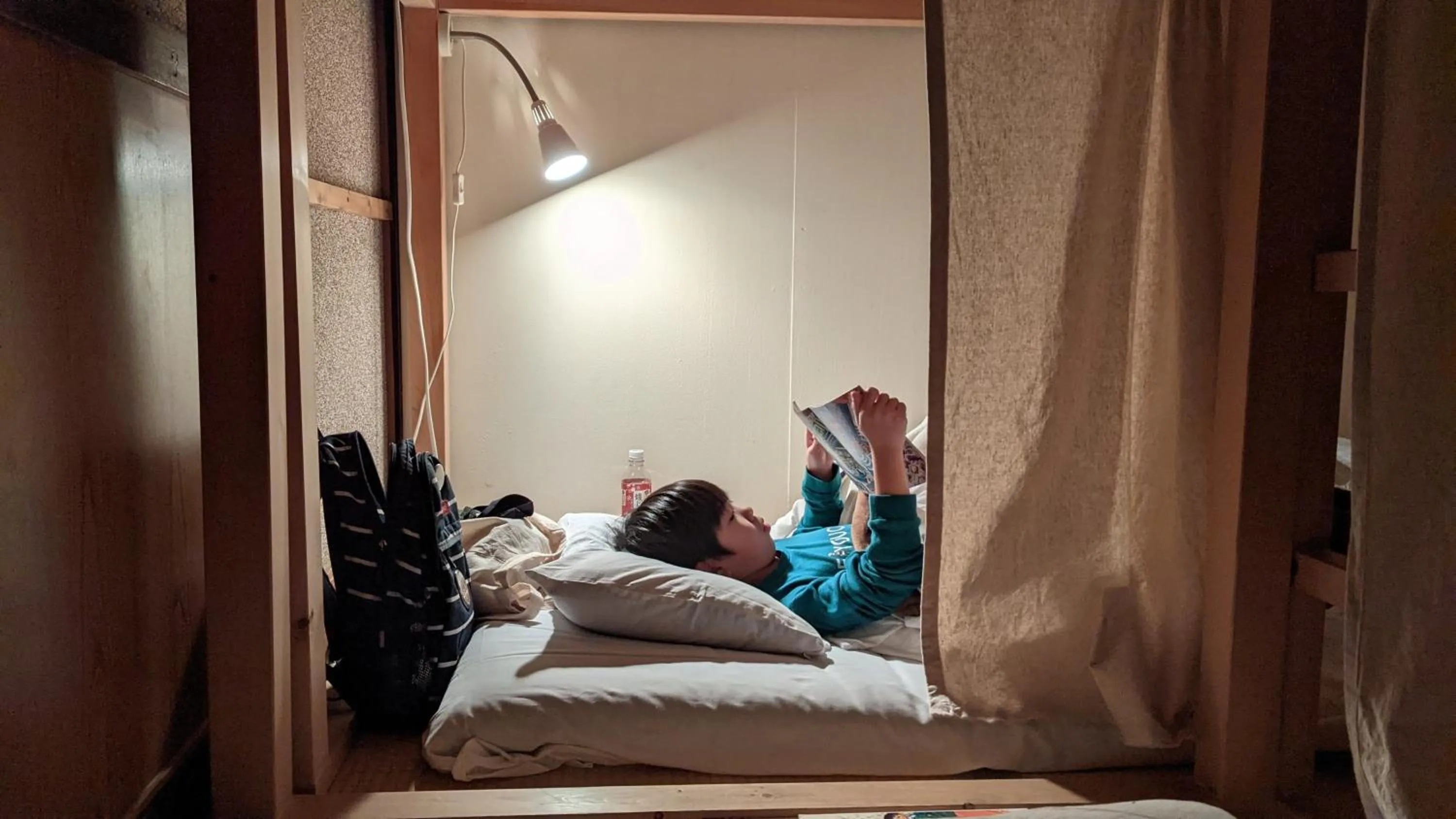 Bed in Guesthouse Tomaru