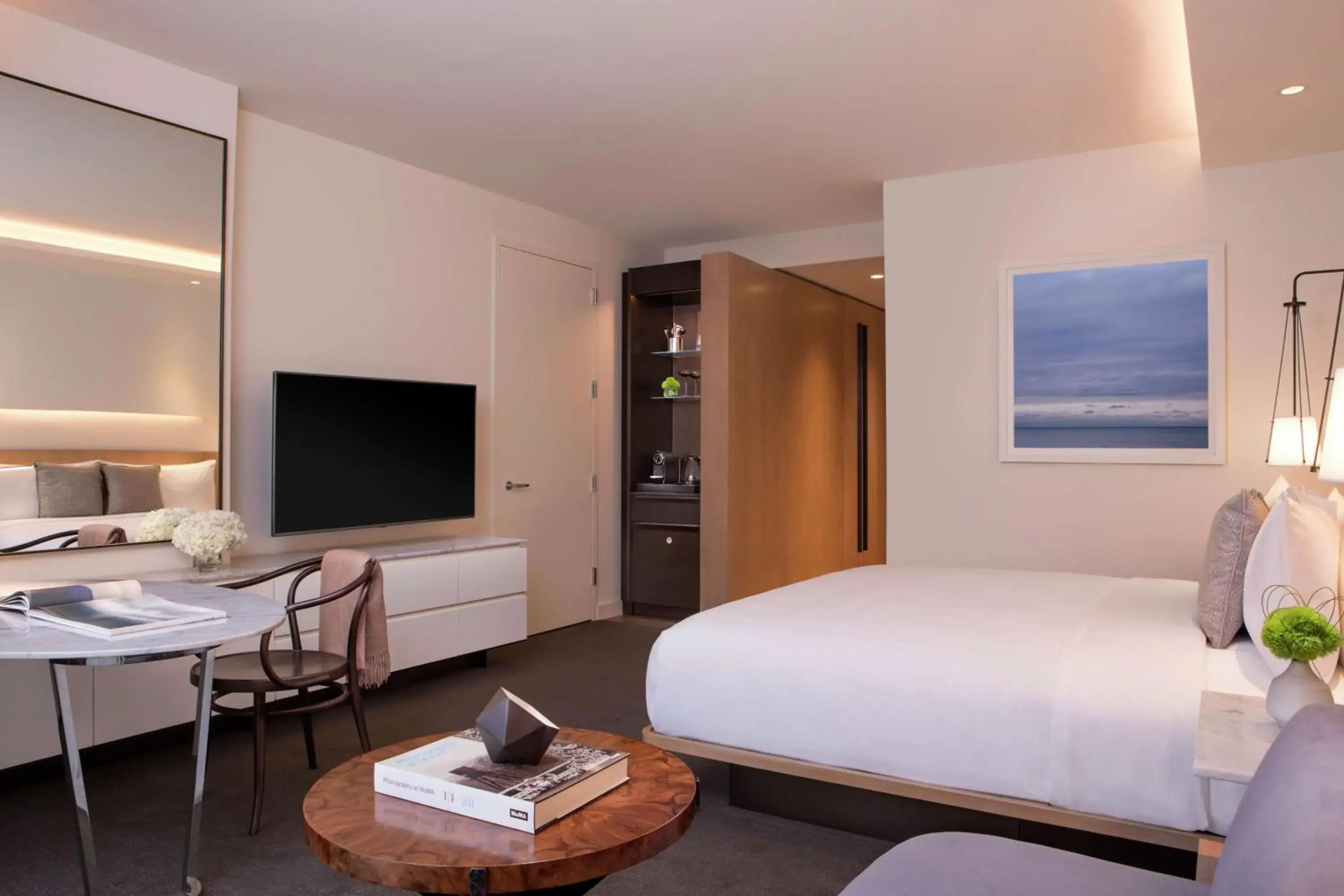 Deluxe King Room with Tub - Mobility/Hearing Access in Conrad Washington DC Deluxe King Room with Tub - Mobility/Hearing Access in Conrad Washington DC