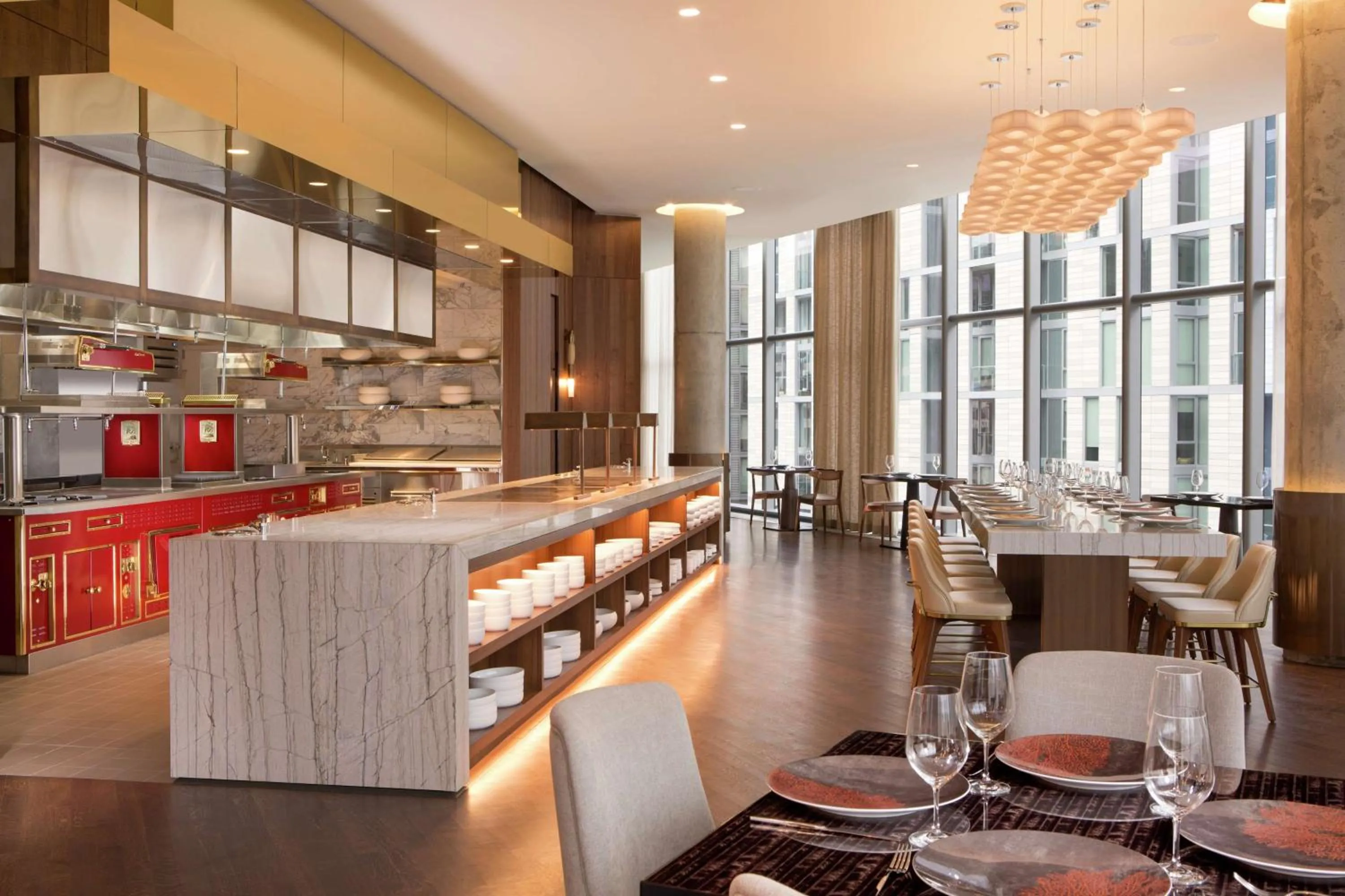 Restaurant/places to eat in Conrad Washington DC