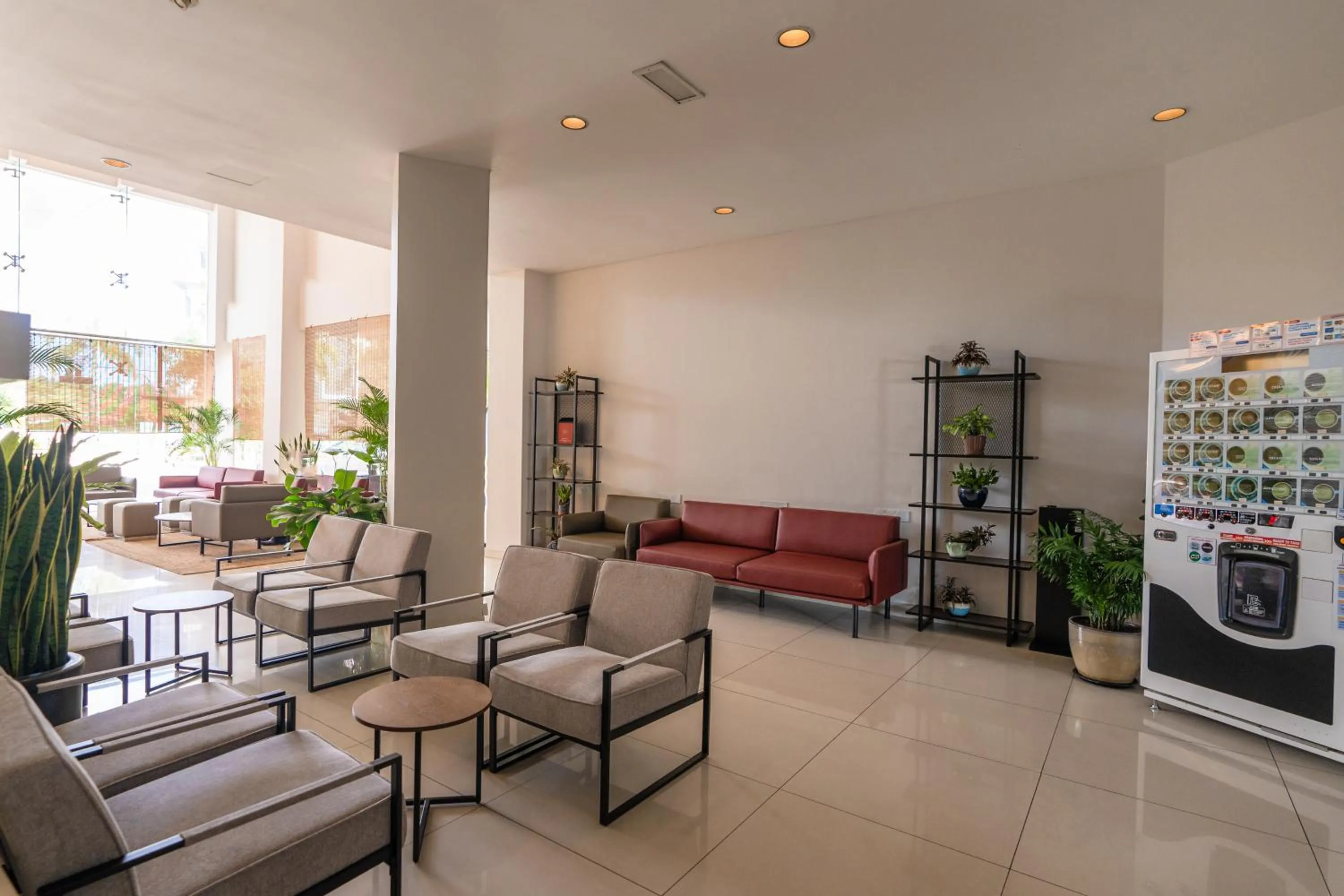 Seating area in Tune Hotel - Danga Bay Johor