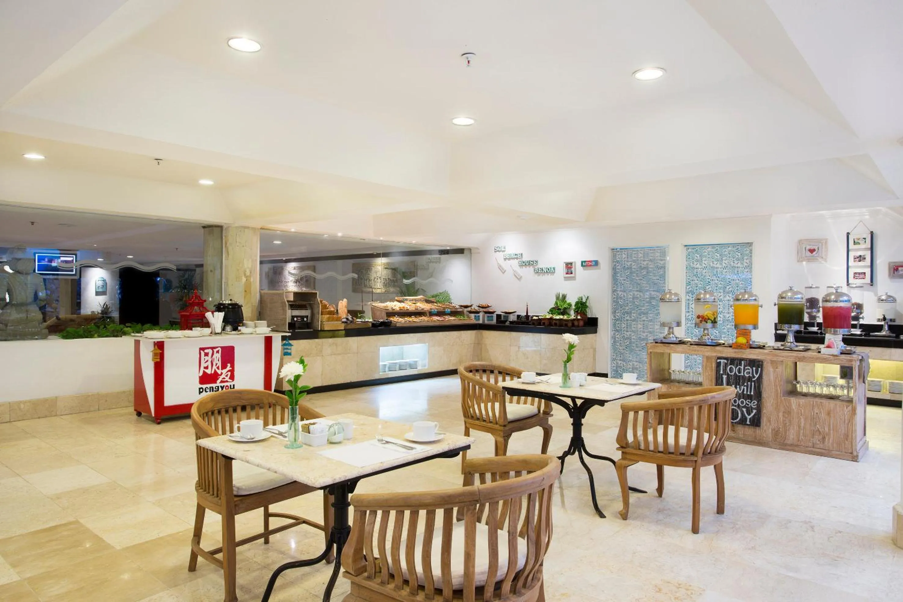 Continental breakfast in SOL by Meliá Benoa Bali All inclusive