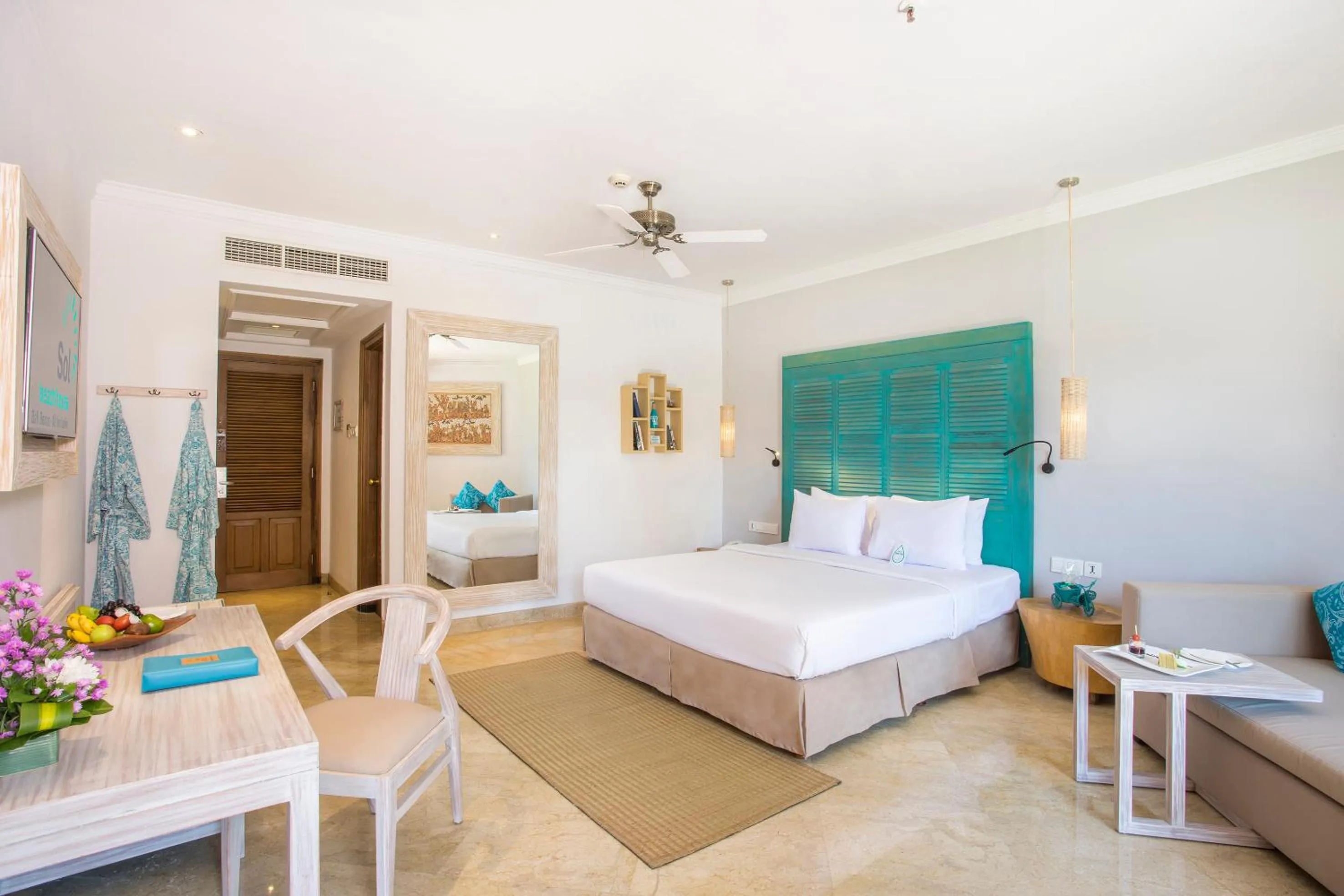 Living room, Bed in SOL by Meliá Benoa Bali All inclusive