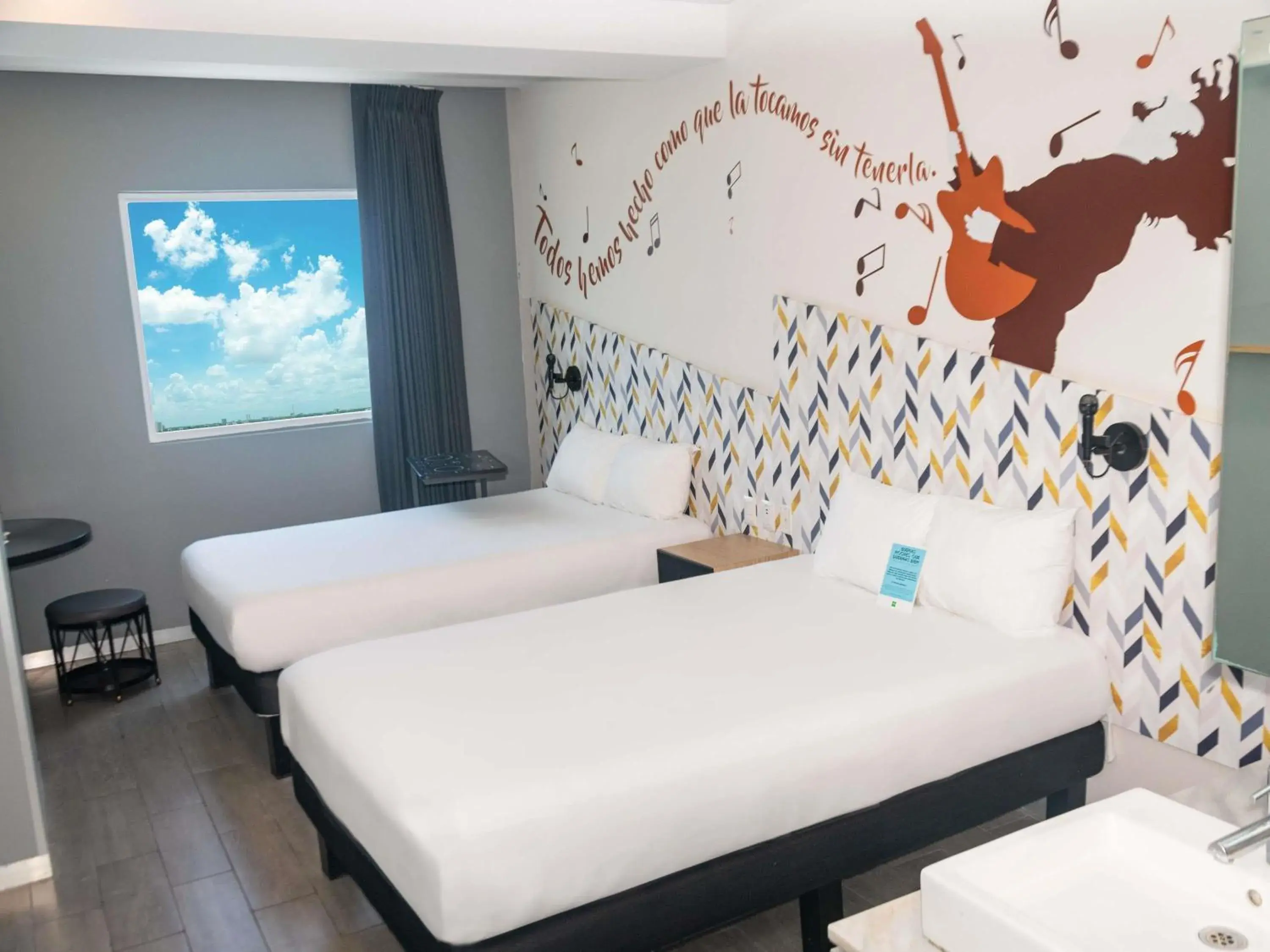 Bedroom, Bed in Ibis Styles Merida Galerias Bedroom, Bed in Ibis Styles Merida Galerias