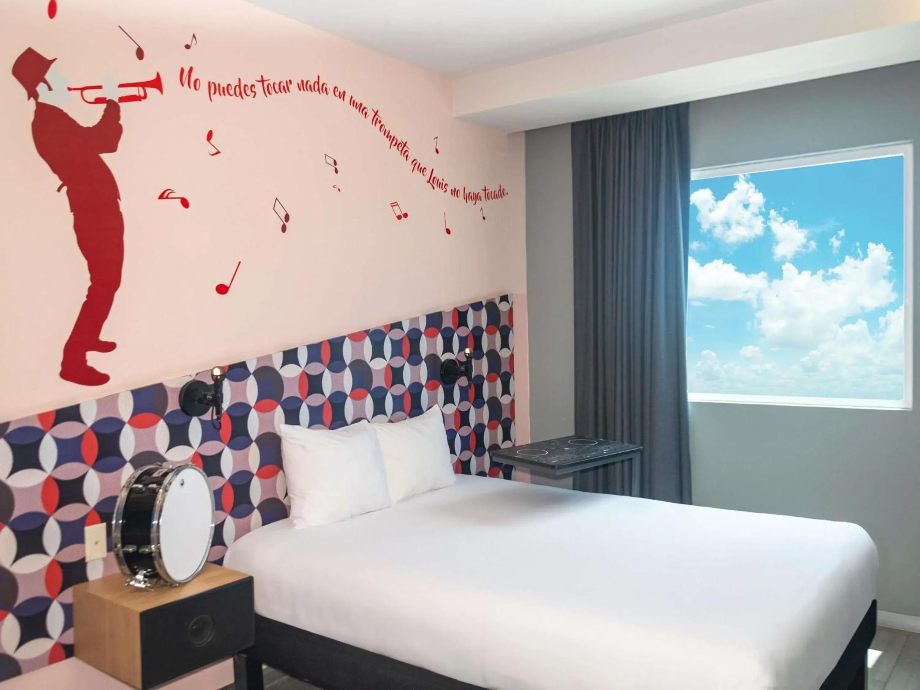 Standard Double Room with one Queen Bed in Ibis Styles Merida Galerias Standard Double Room with one Queen Bed in Ibis Styles Merida Galerias