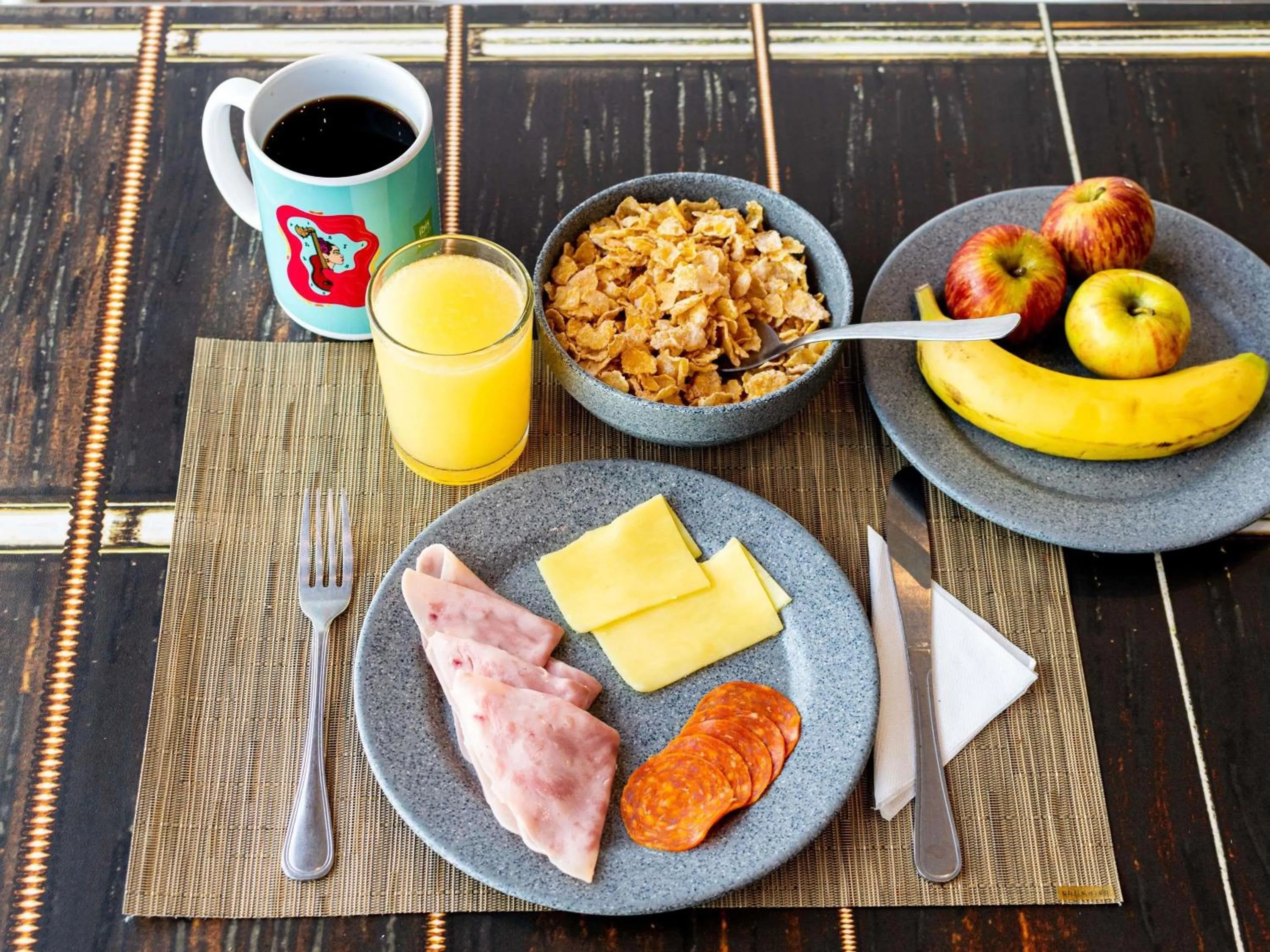 Breakfast in Ibis Styles Merida Galerias