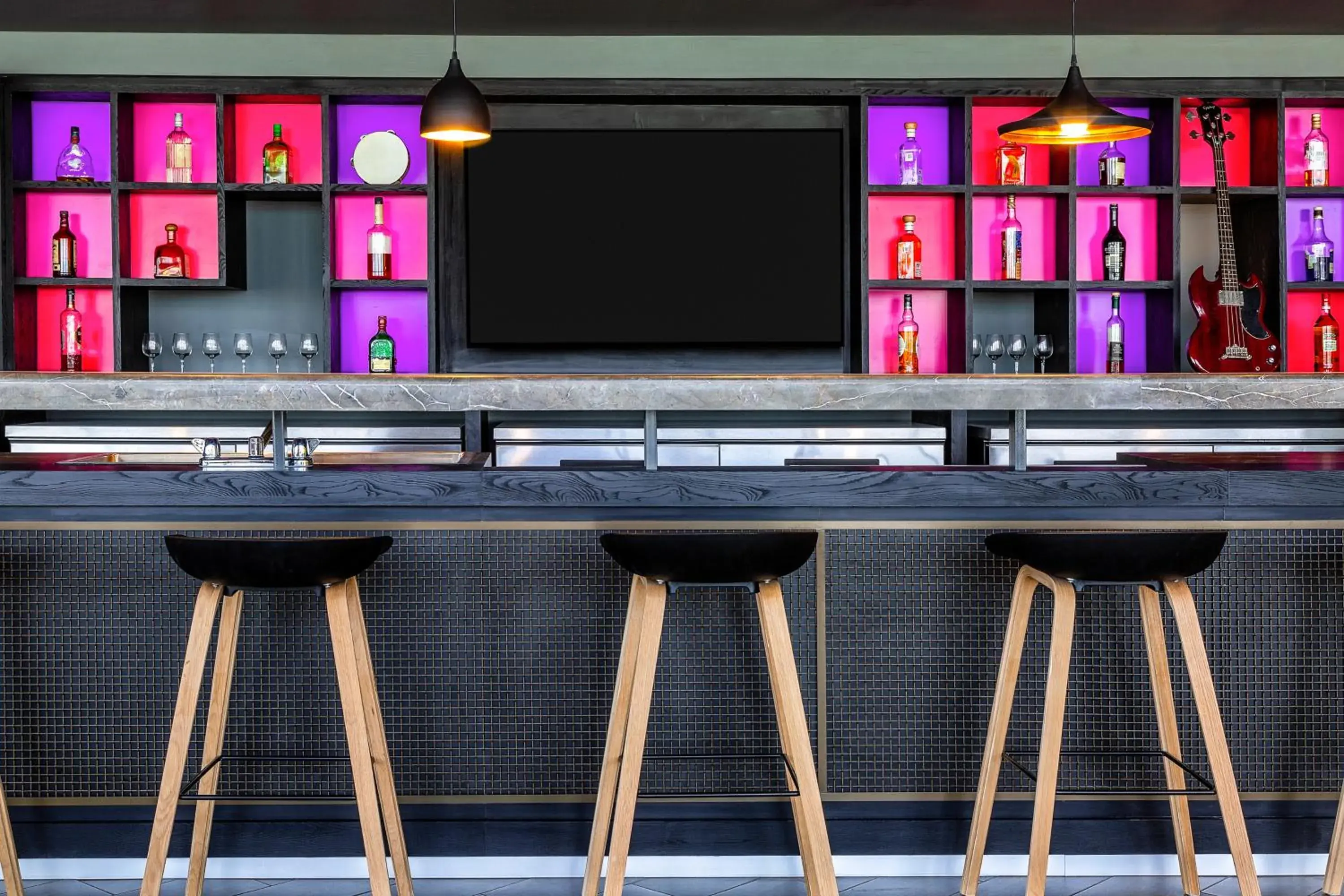 Lounge or bar in Ibis Styles Merida Galerias Lounge or bar in Ibis Styles Merida Galerias