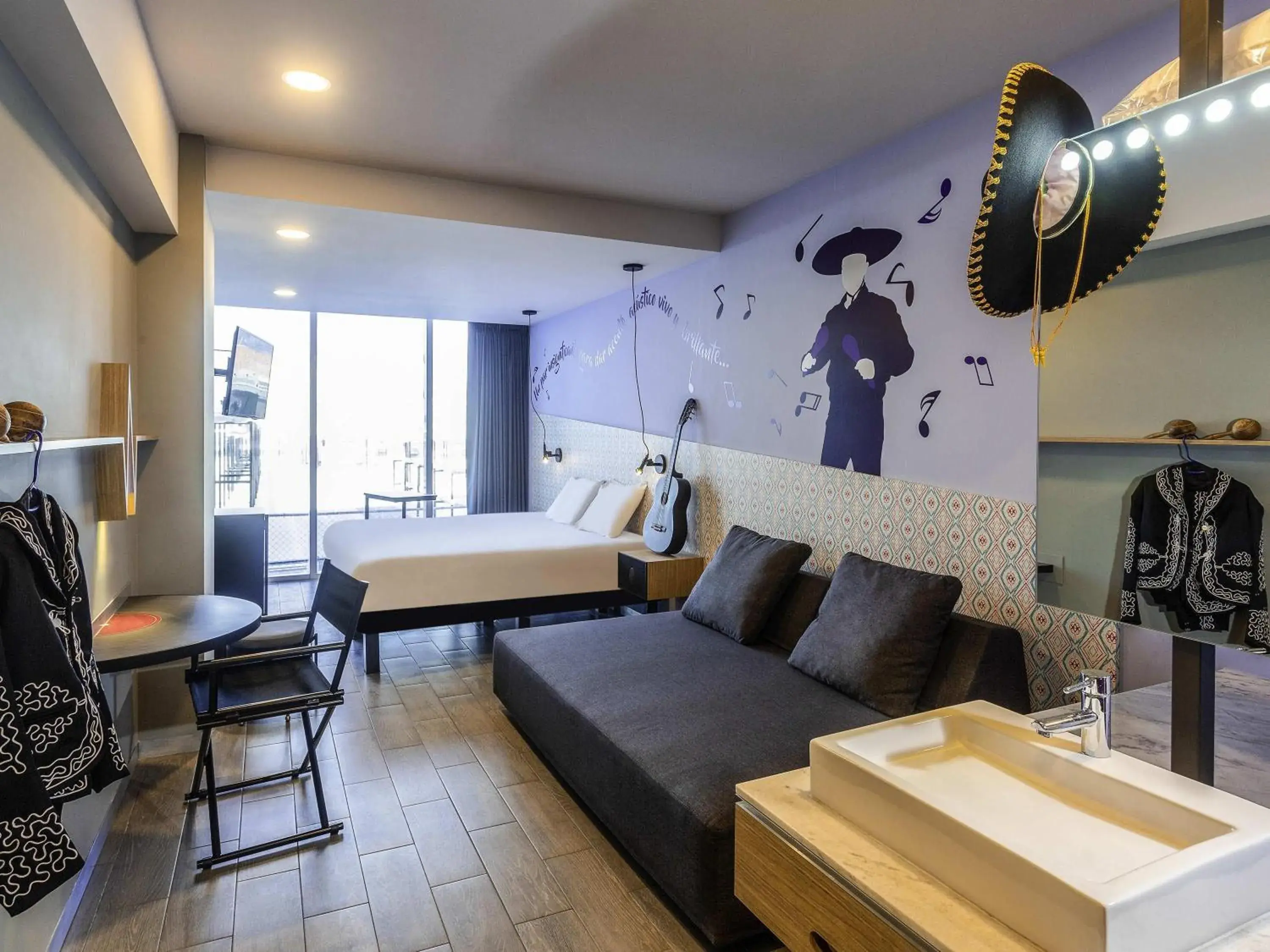 Bedroom, Bed in Ibis Styles Merida Galerias Bedroom, Bed in Ibis Styles Merida Galerias