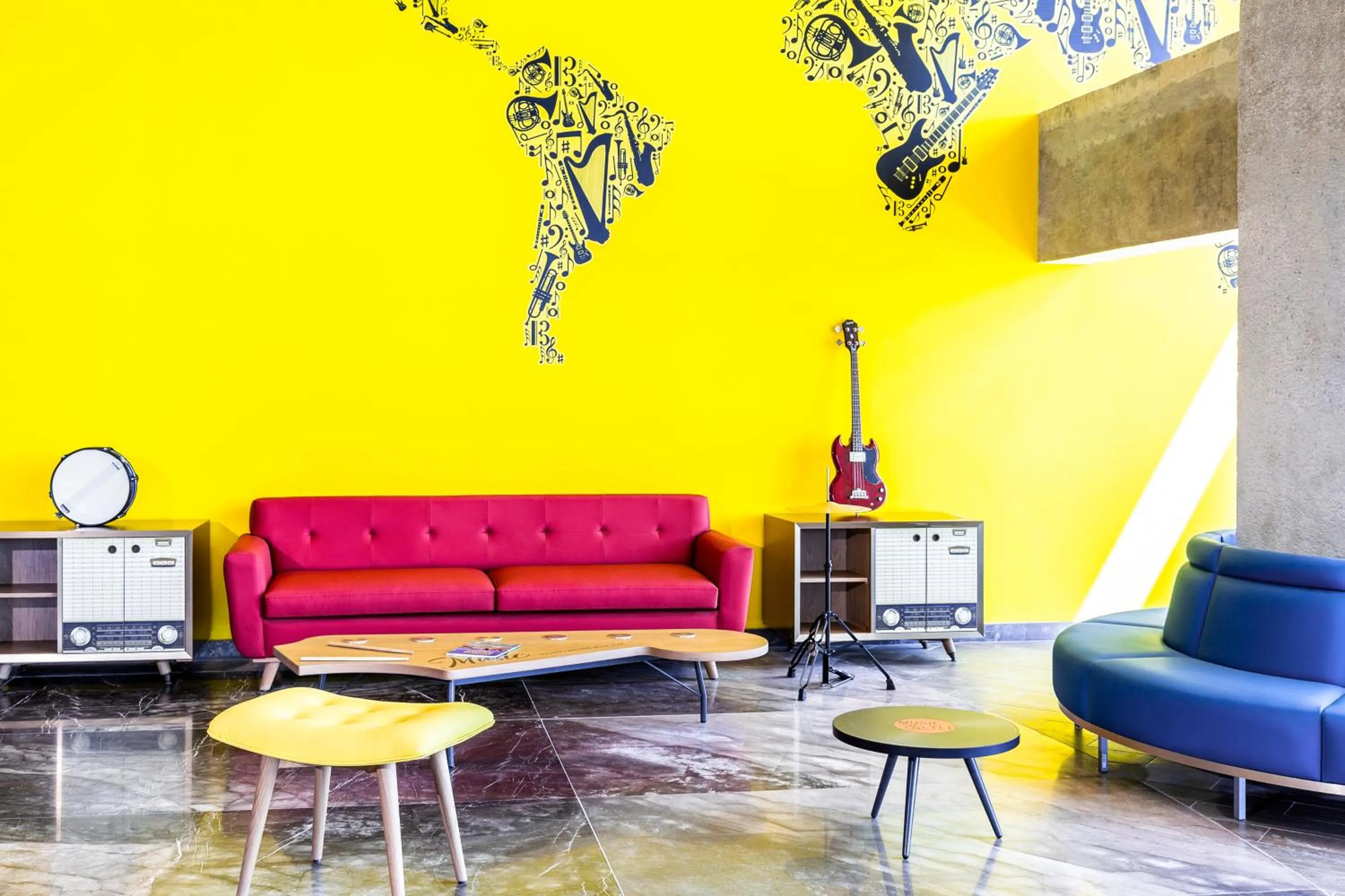 Lobby or reception in Ibis Styles Merida Galerias