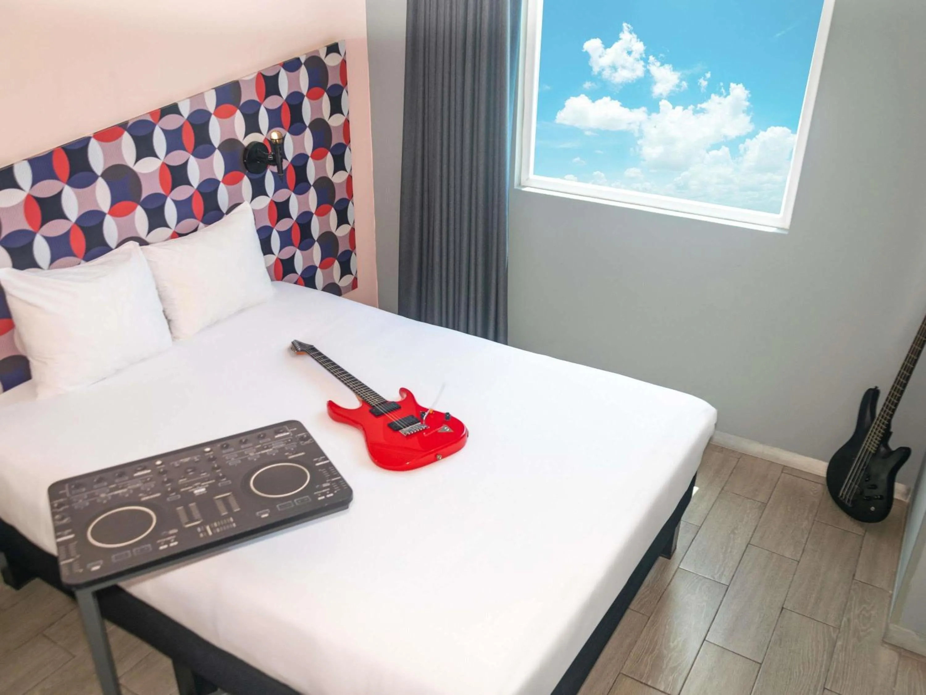 Bedroom, Bed in Ibis Styles Merida Galerias