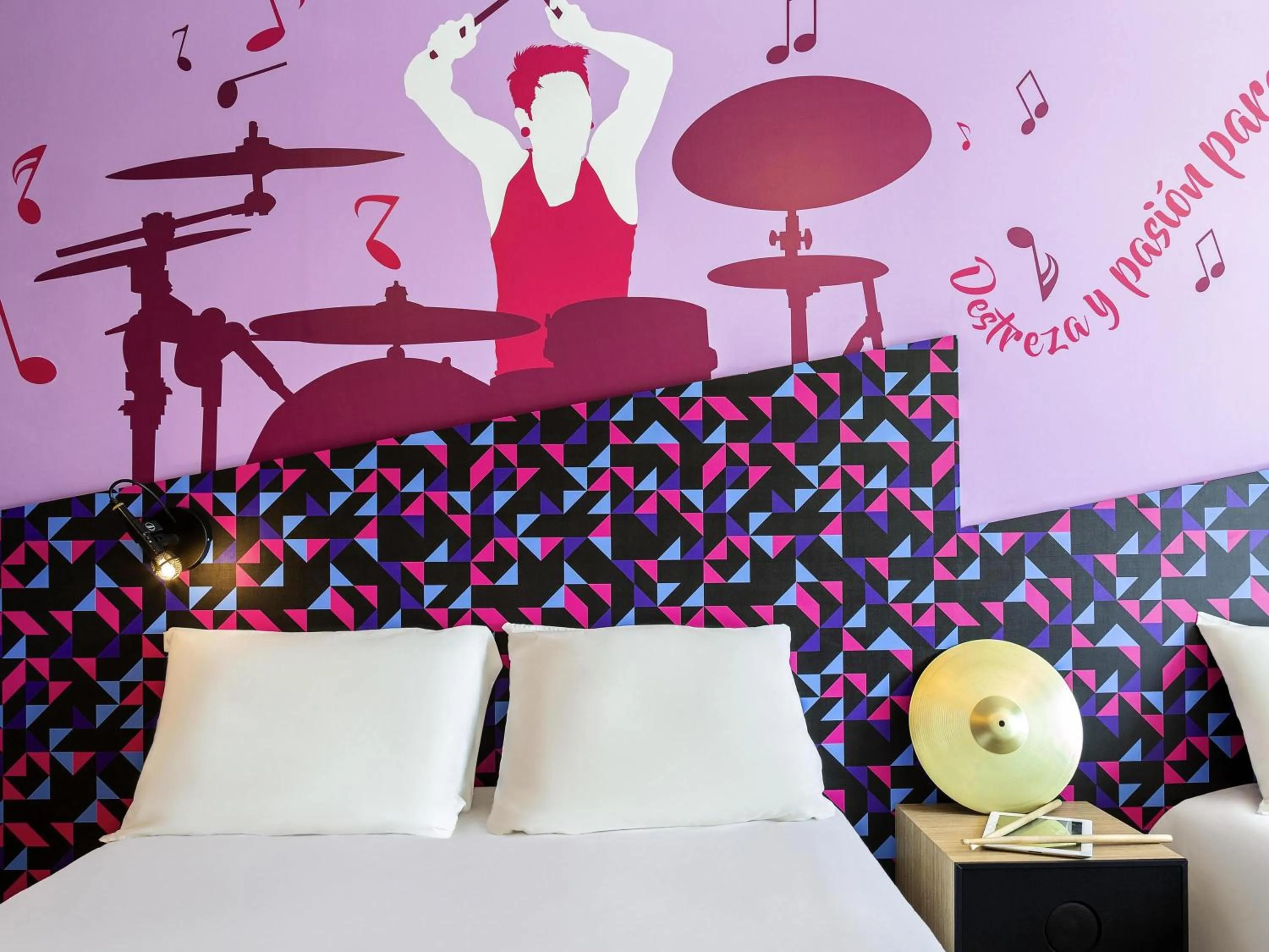 Bedroom, Bed in Ibis Styles Merida Galerias