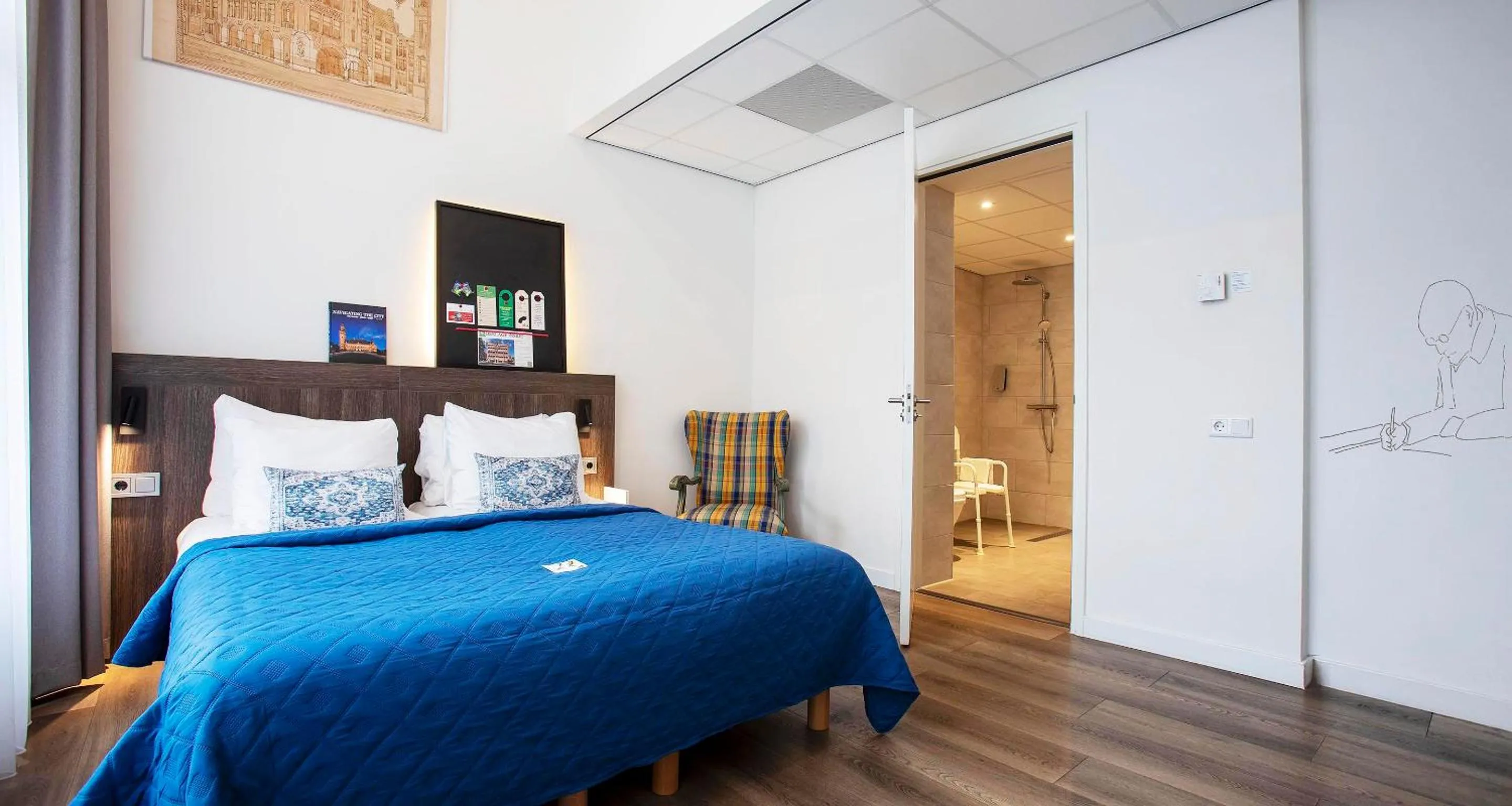 Bedroom, Bed in Berlage Hotel, BW Signature Collection