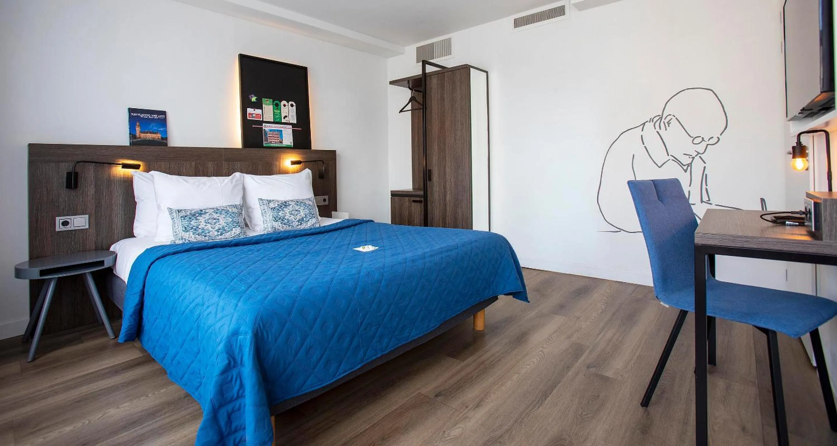 Bedroom, Bed in Berlage Hotel, BW Signature Collection