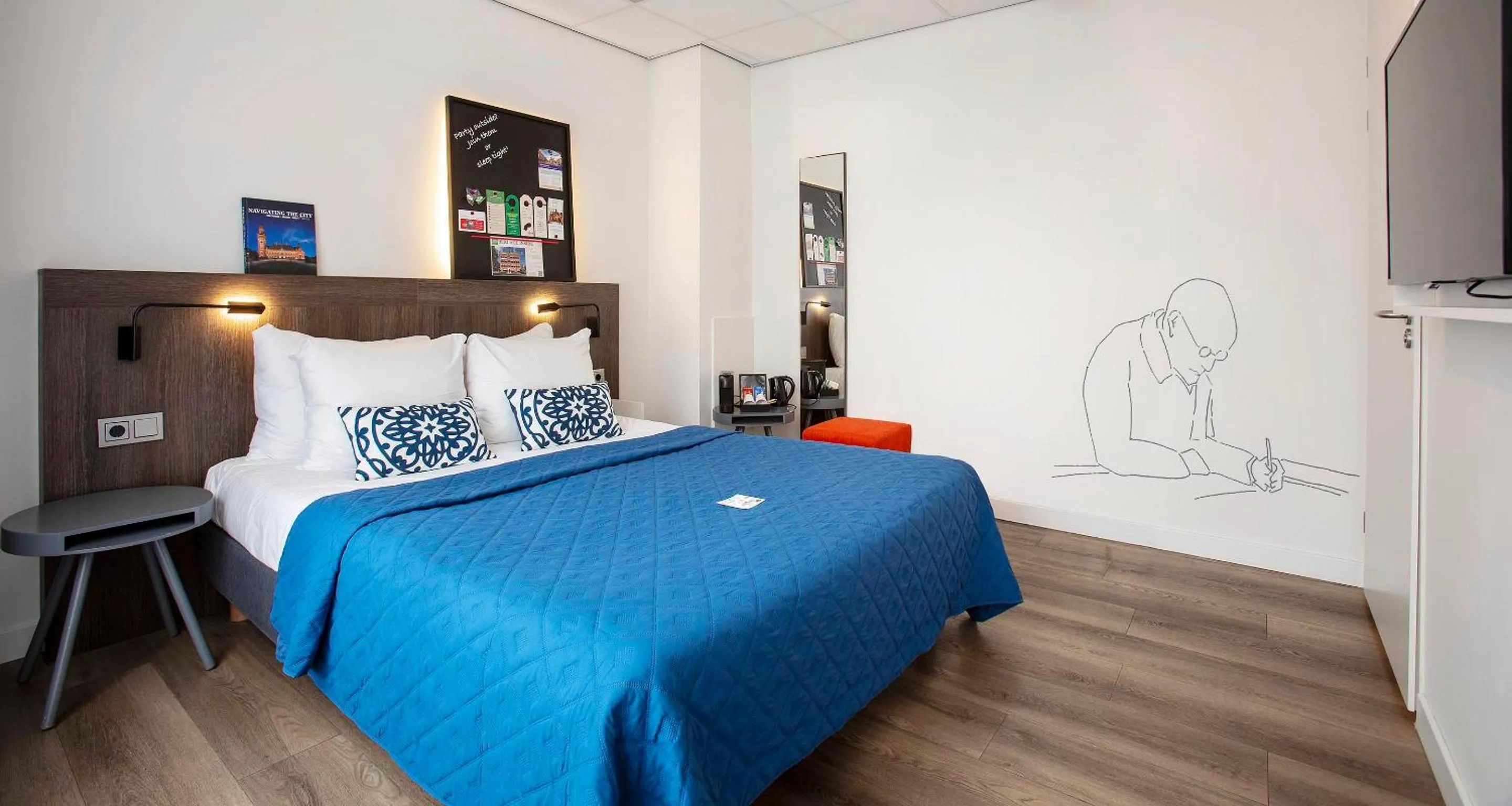 Bedroom, Bed in Berlage Hotel, BW Signature Collection