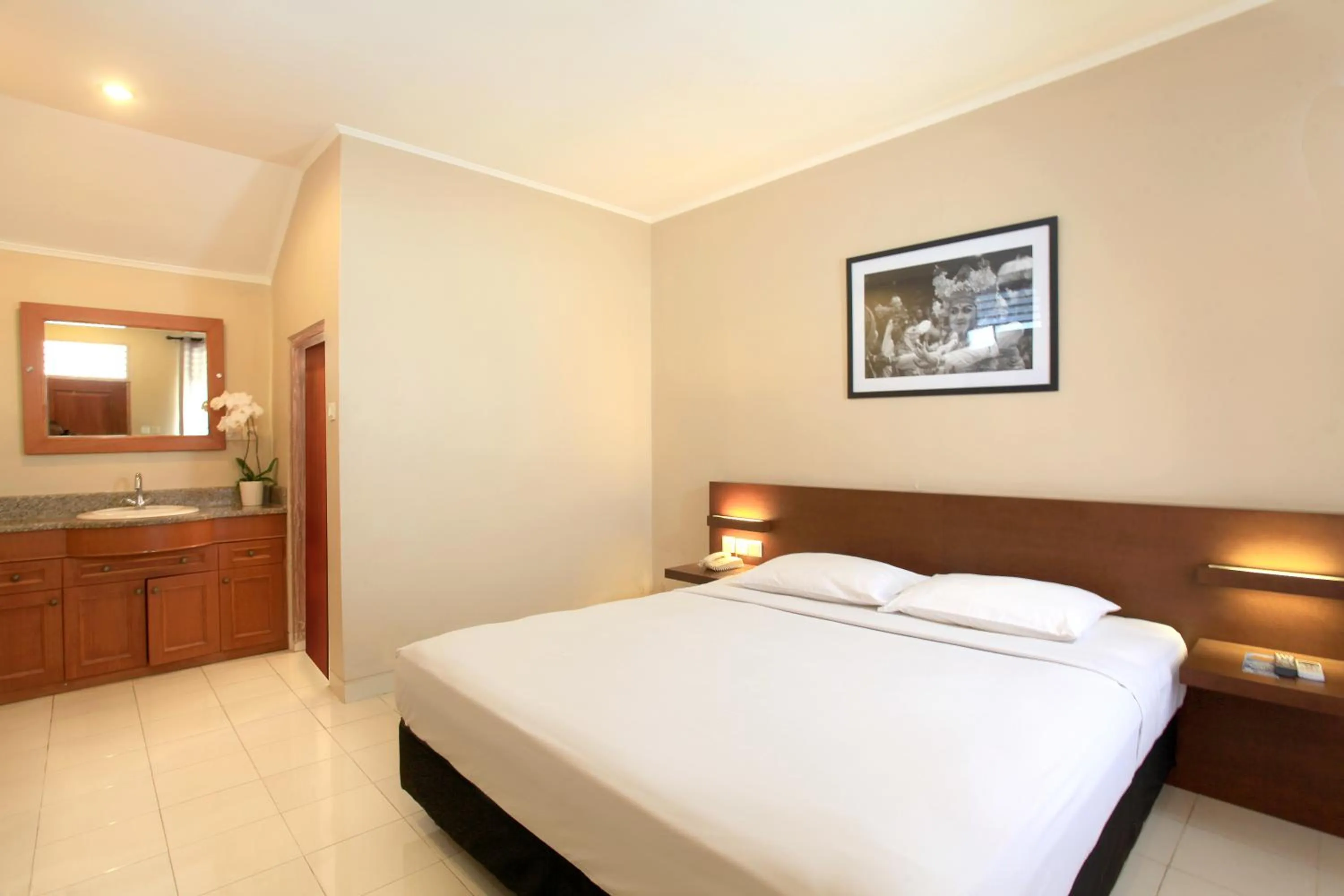 Bedroom, Bed in Matahari Bungalow