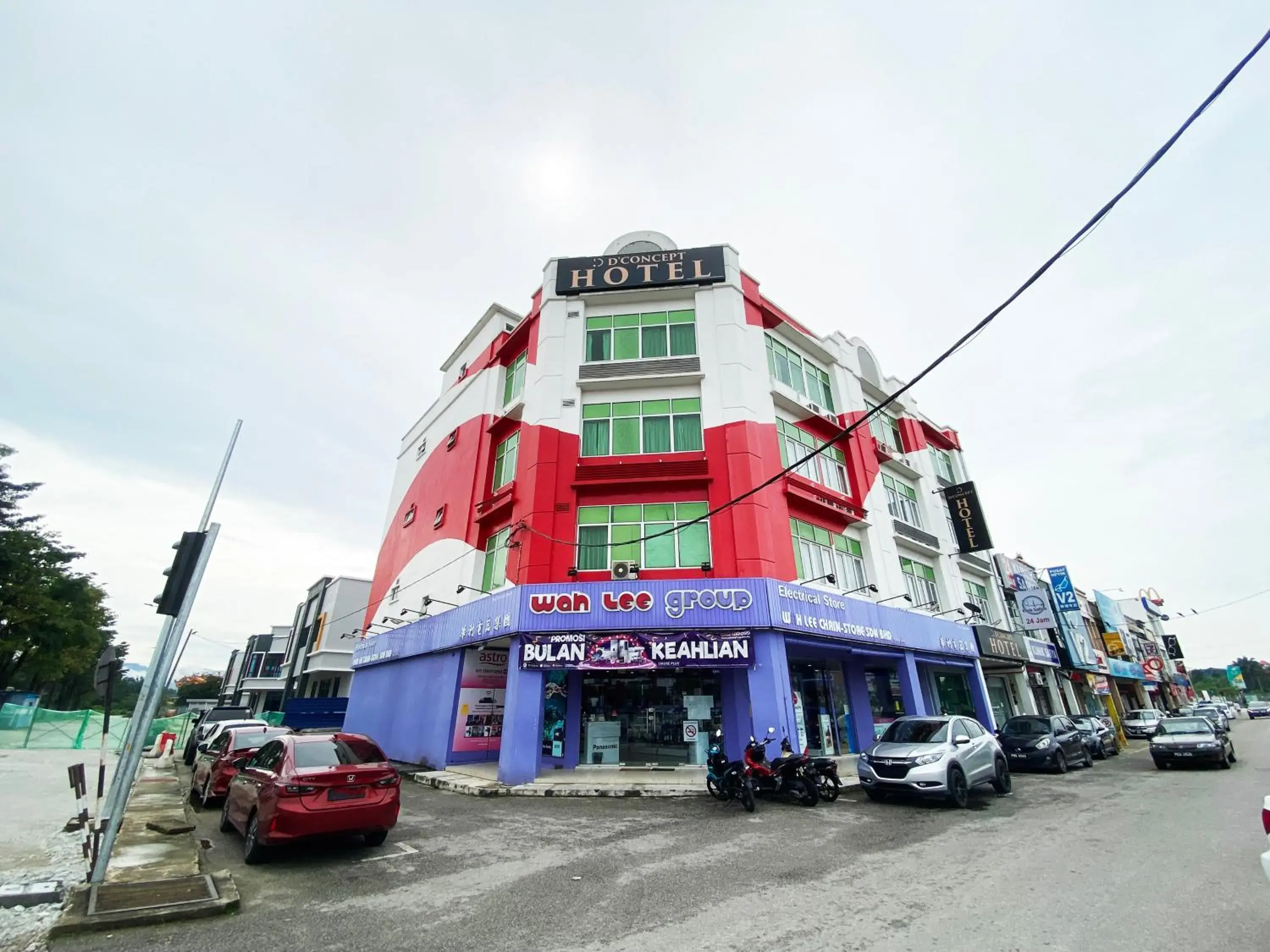 Property building in D'concept Hotel Kulim Property building in D'concept Hotel Kulim
