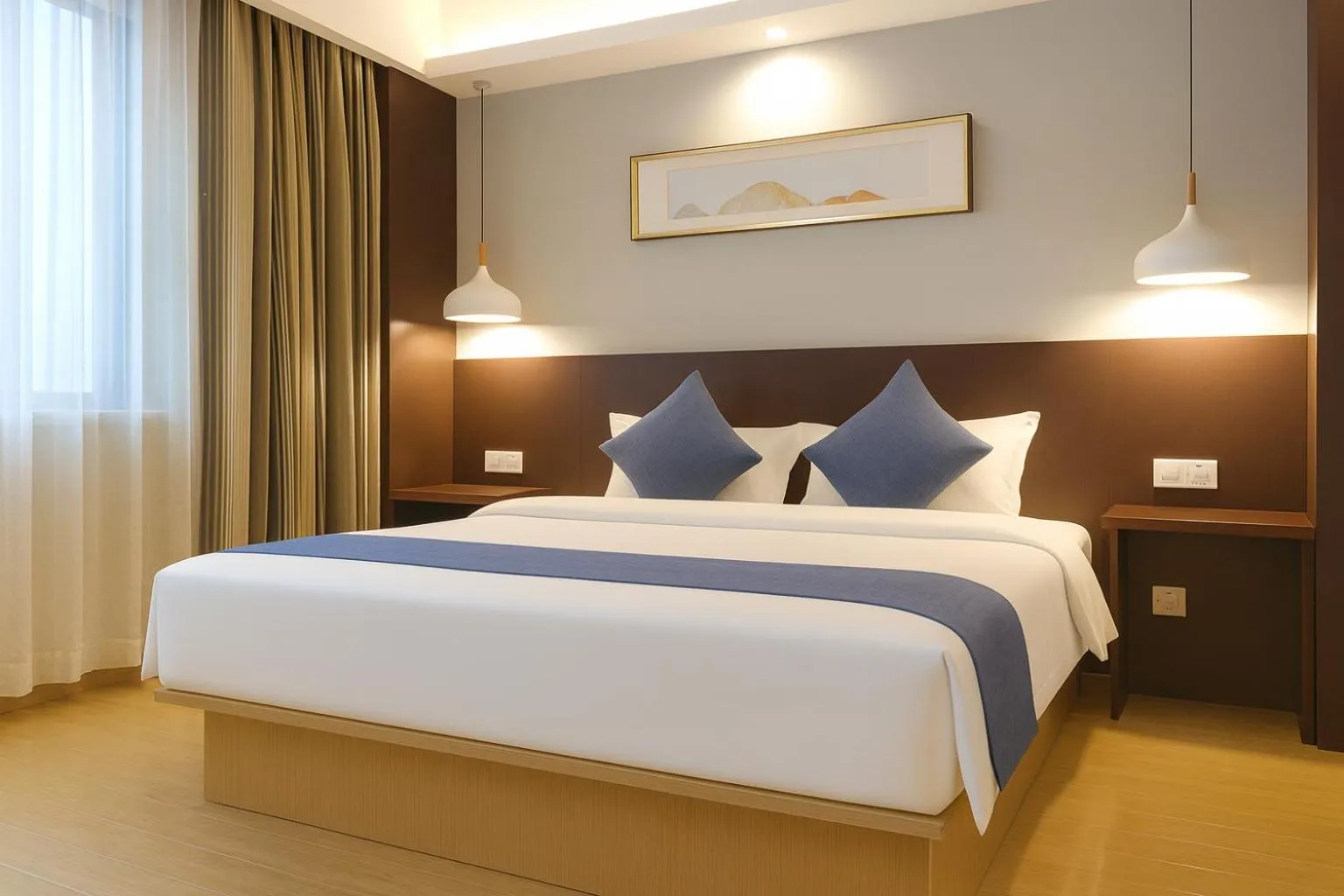 Bed in Jihao Selected Hotel