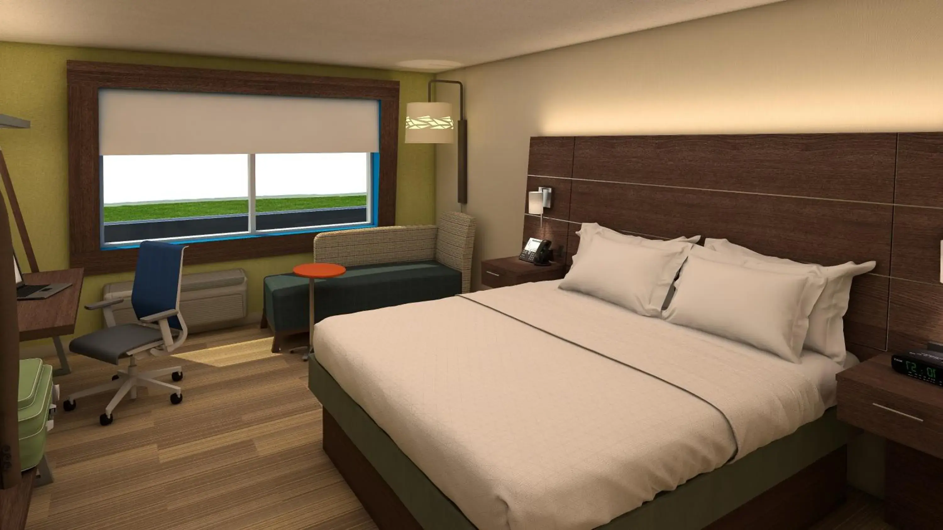 Bedroom, Bed in Holiday Inn Express & Suites Ocala by IHG Bedroom, Bed in Holiday Inn Express & Suites Ocala by IHG