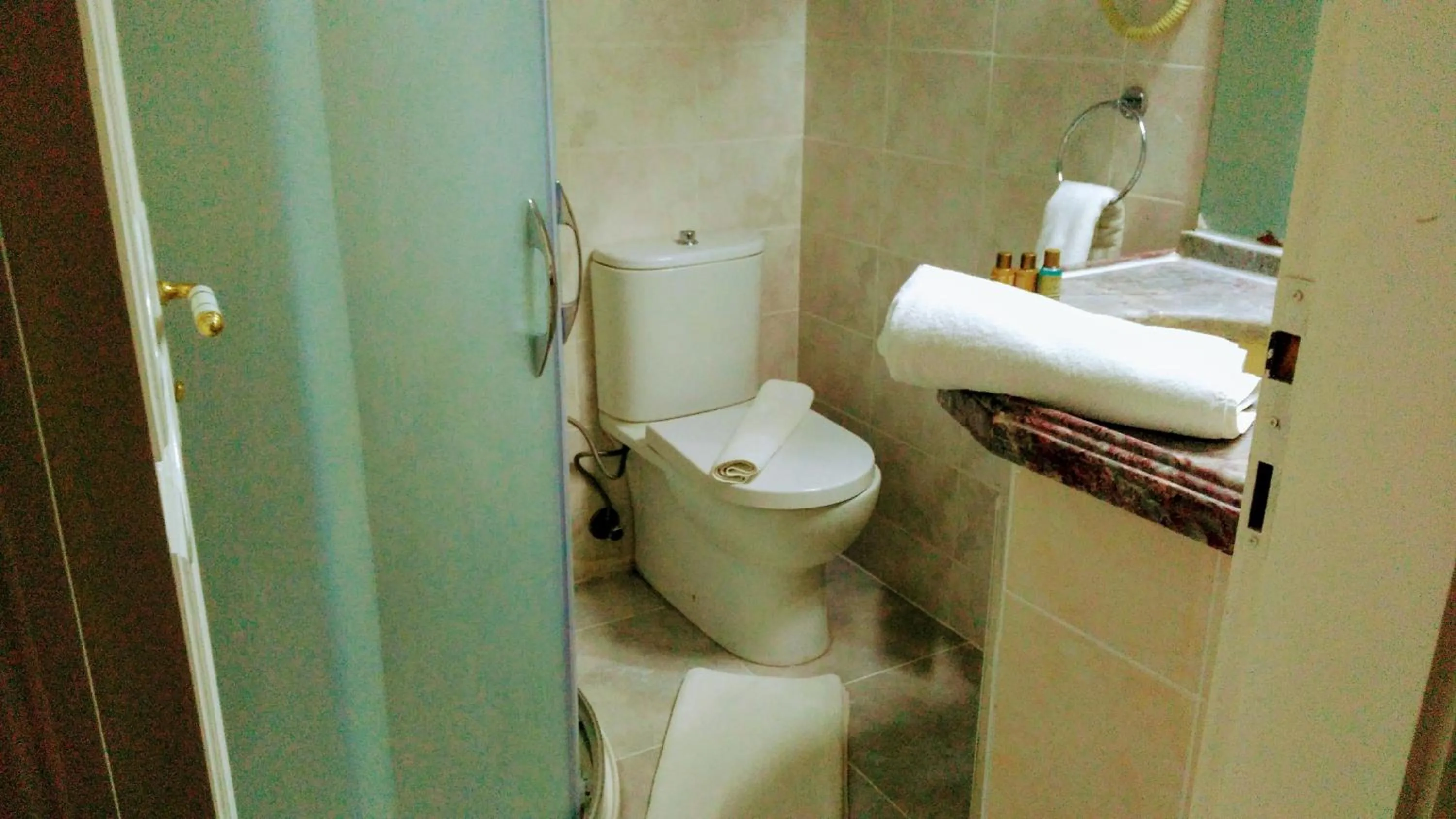 Shower in meryemana hotel