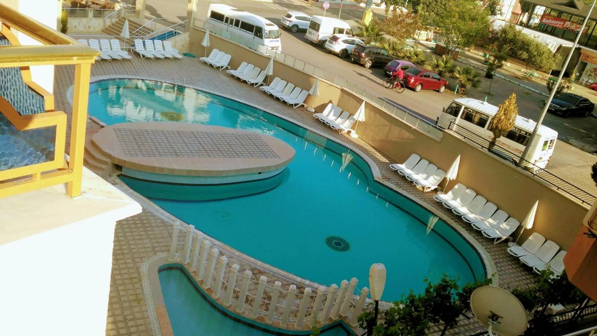 Bird's eye view in meryemana hotel