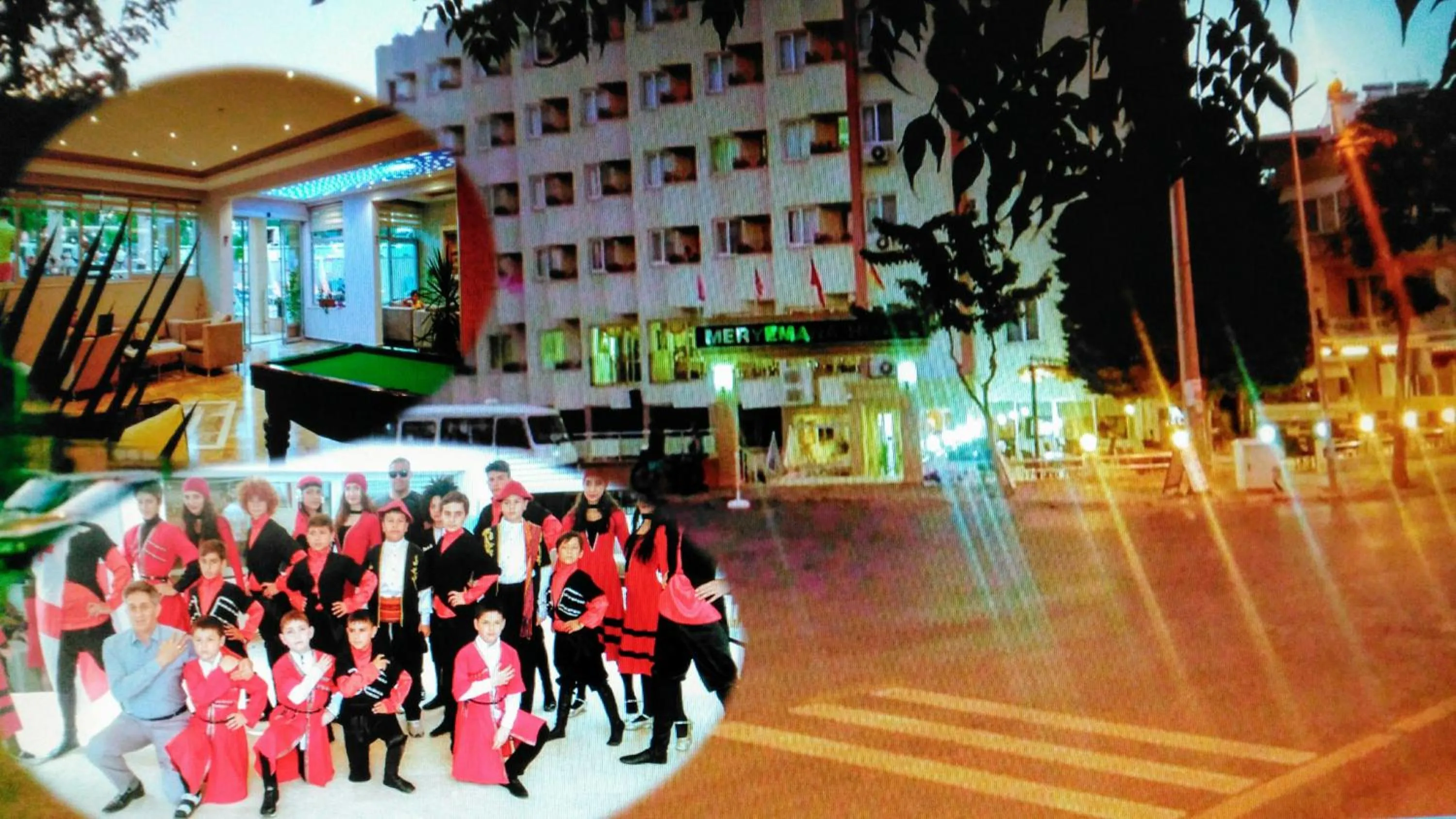 Property building in meryemana hotel