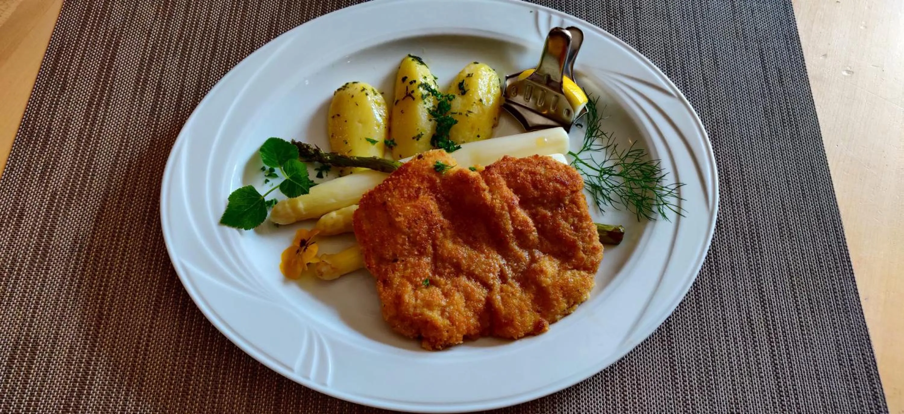 Food close-up in Hotel Neue Höhe