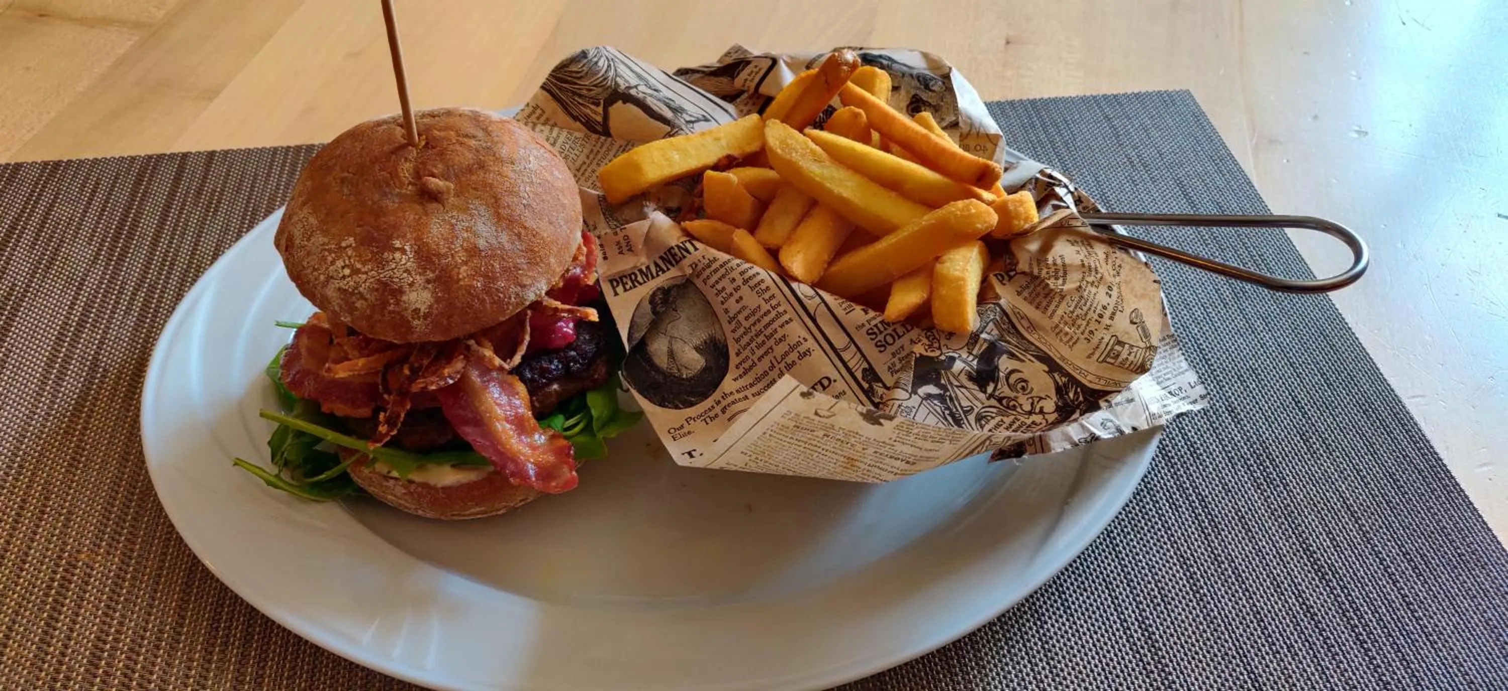 Food close-up in Hotel Neue Höhe