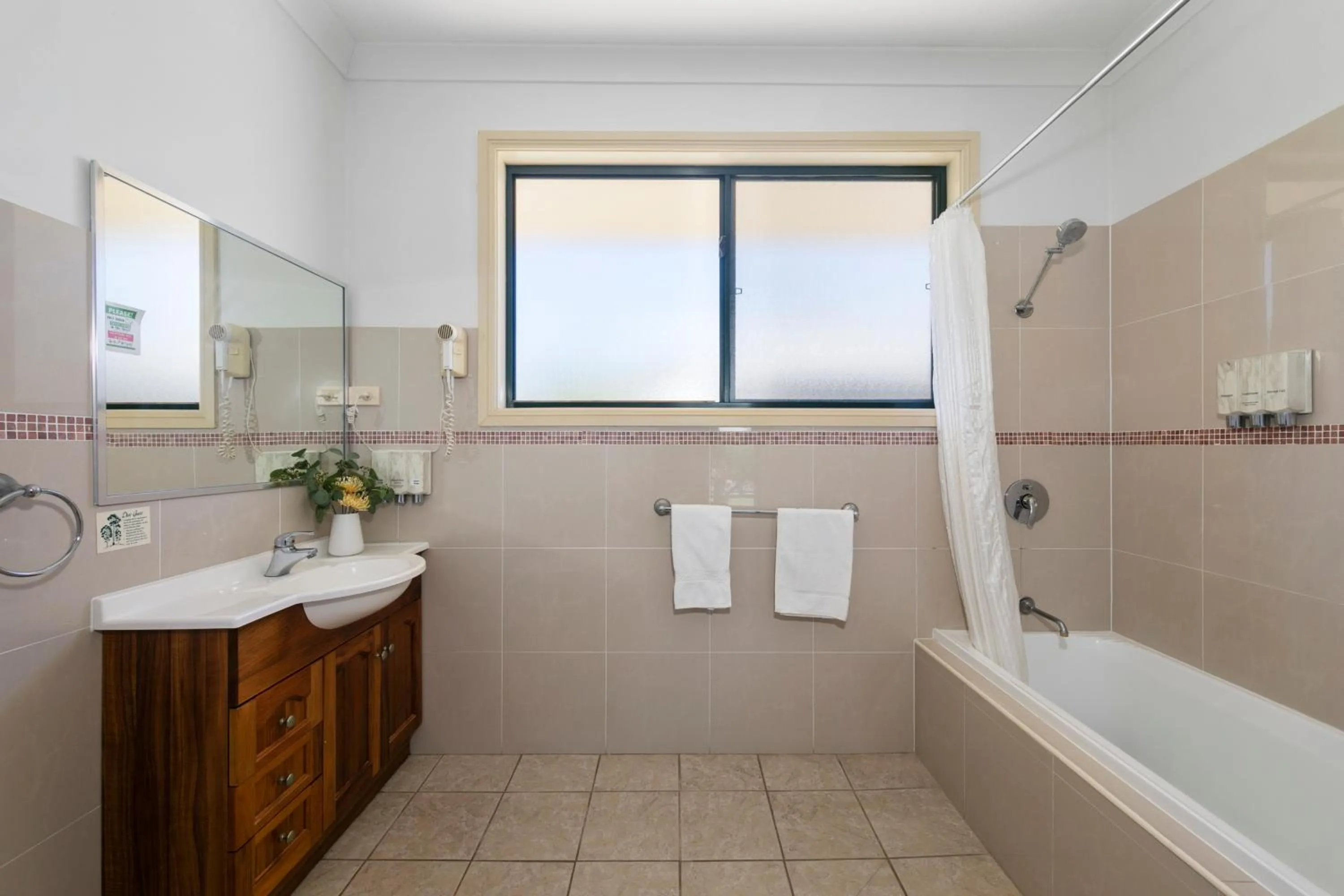 Shower in Potters Apartments