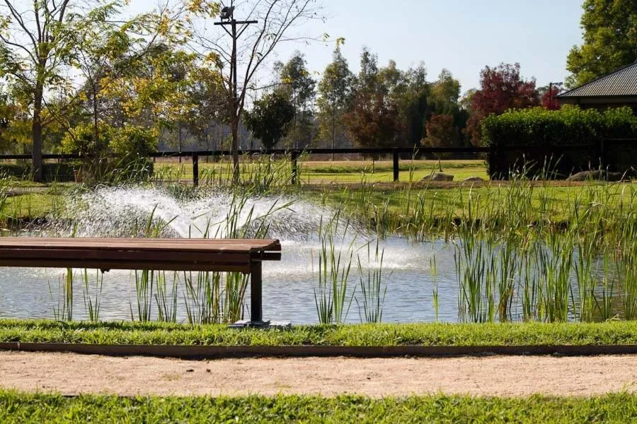 Facade/entrance in Potters Apartments