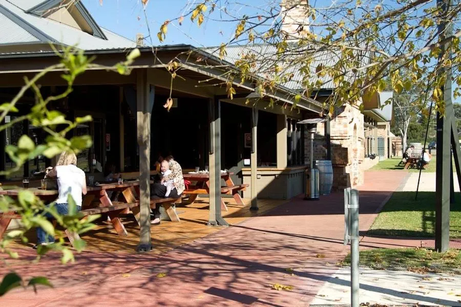 Facade/entrance in Potters Apartments