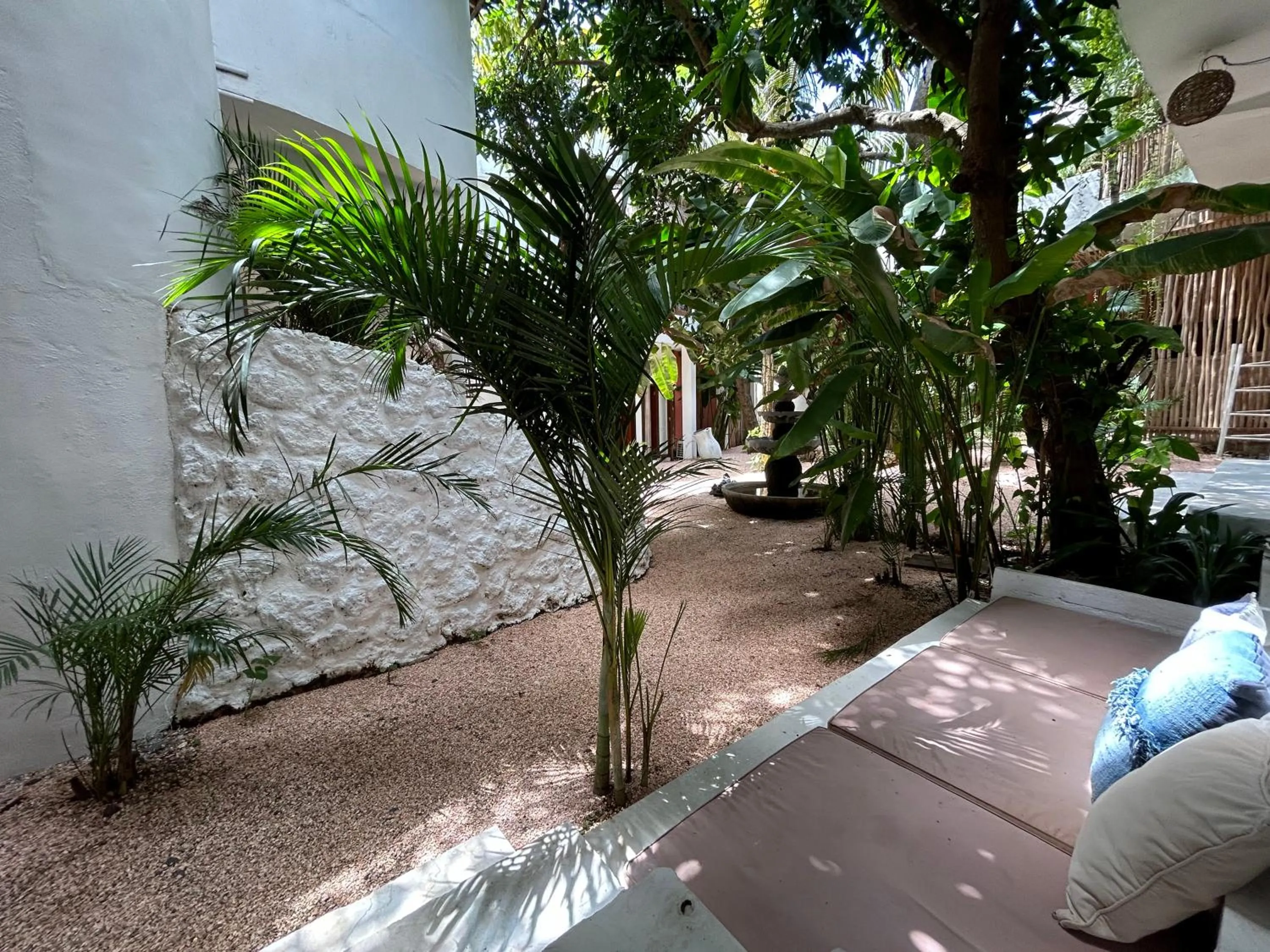 Patio in Sannyas Boutique Hotel