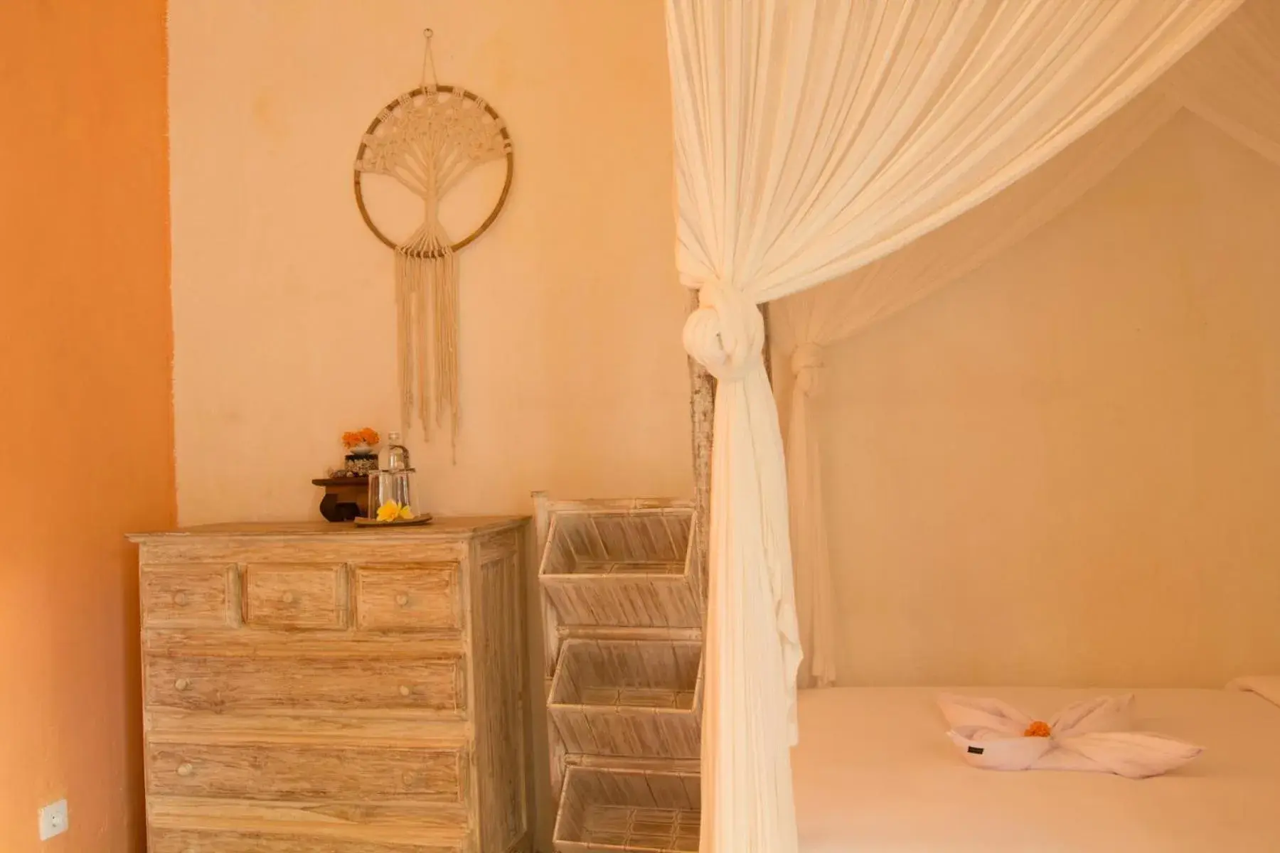 Twin Room with Shower in Sannyas Boutique Hotel Twin Room with Shower in Sannyas Boutique Hotel