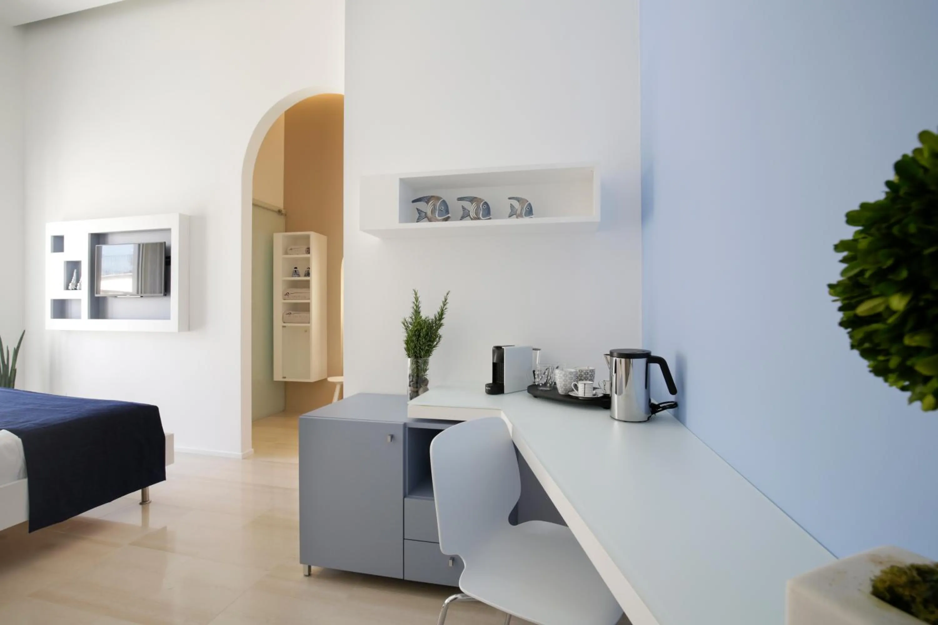 Bed in Al Castello Relais