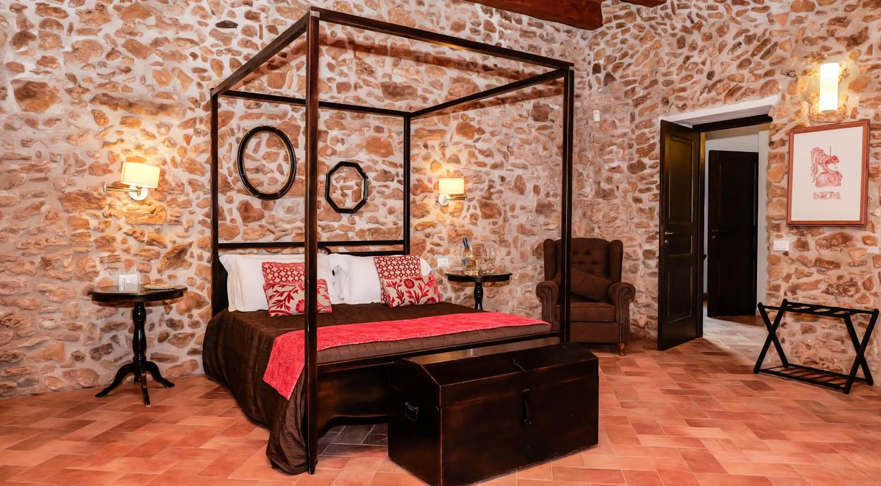 Bedroom, Bed in Borgo degli Angeli Wellness & Resort by Le Dhome Sicily