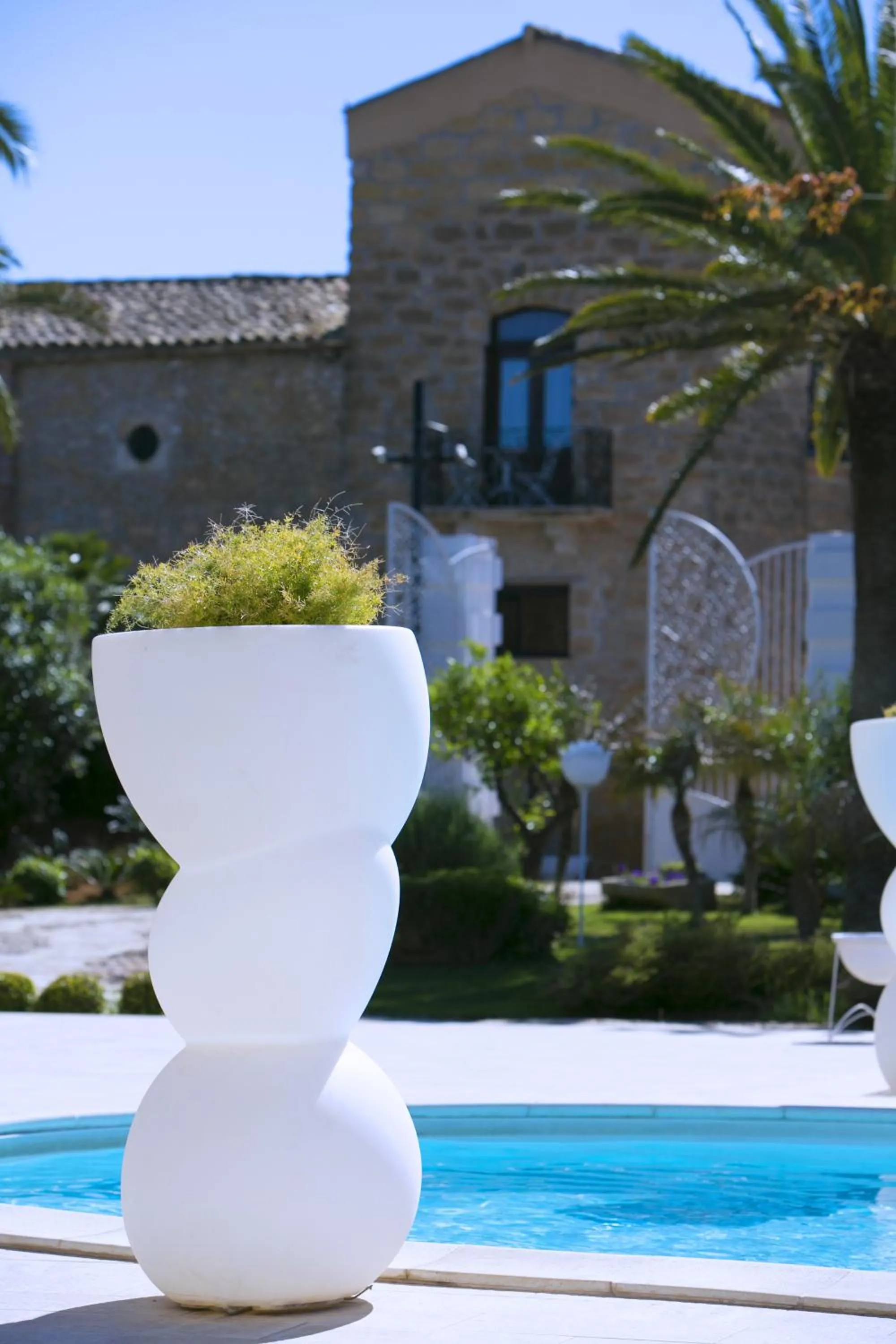 Decorative detail in Borgo degli Angeli Wellness & Resort by Le Dhome Sicily