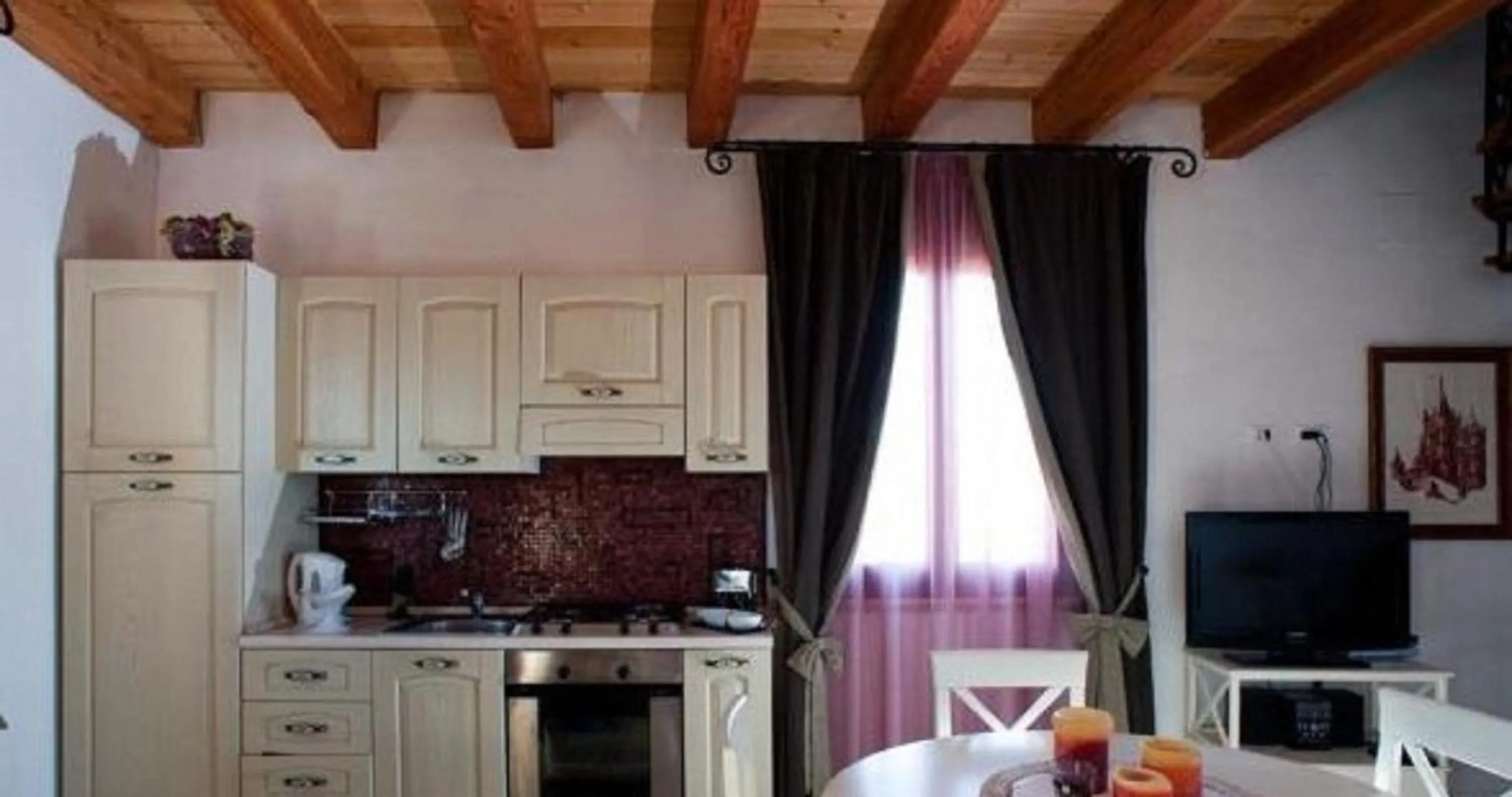 Kitchen or kitchenette in Borgo degli Angeli Wellness & Resort by Le Dhome Sicily