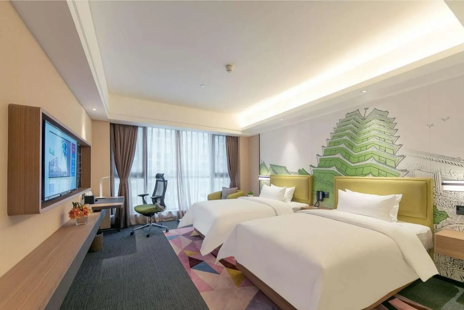 Bed in Hampton by Hilton Zhengzhou High-Tech Zone