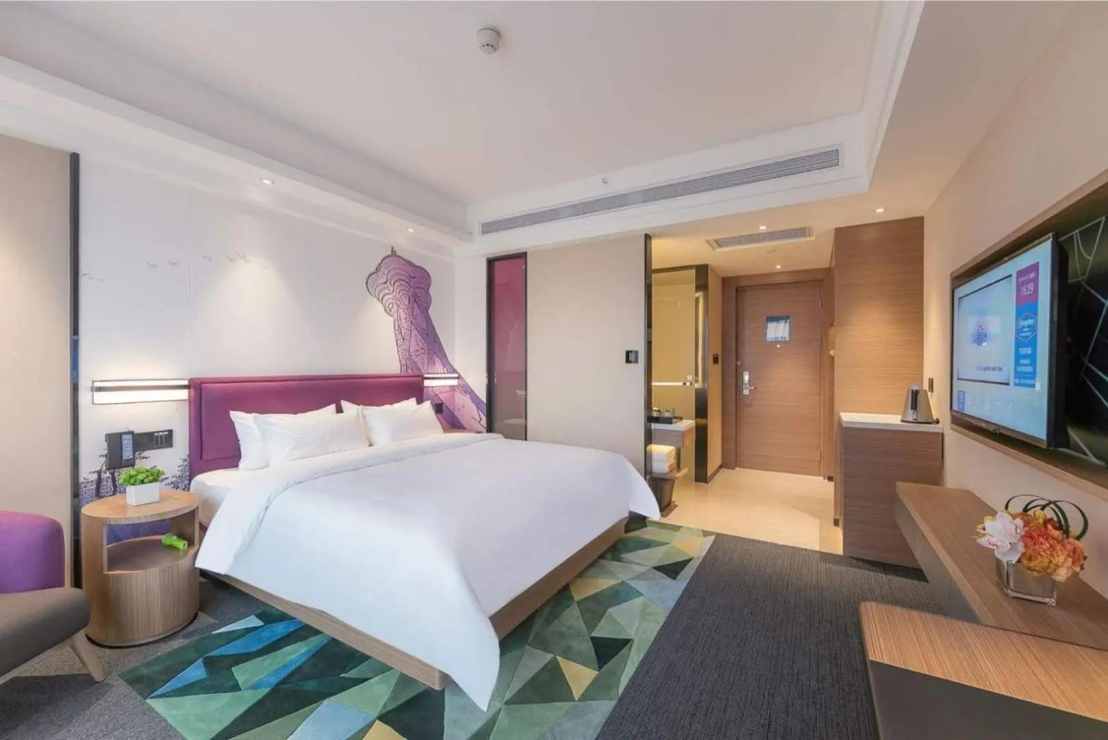 Bed in Hampton by Hilton Zhengzhou High-Tech Zone