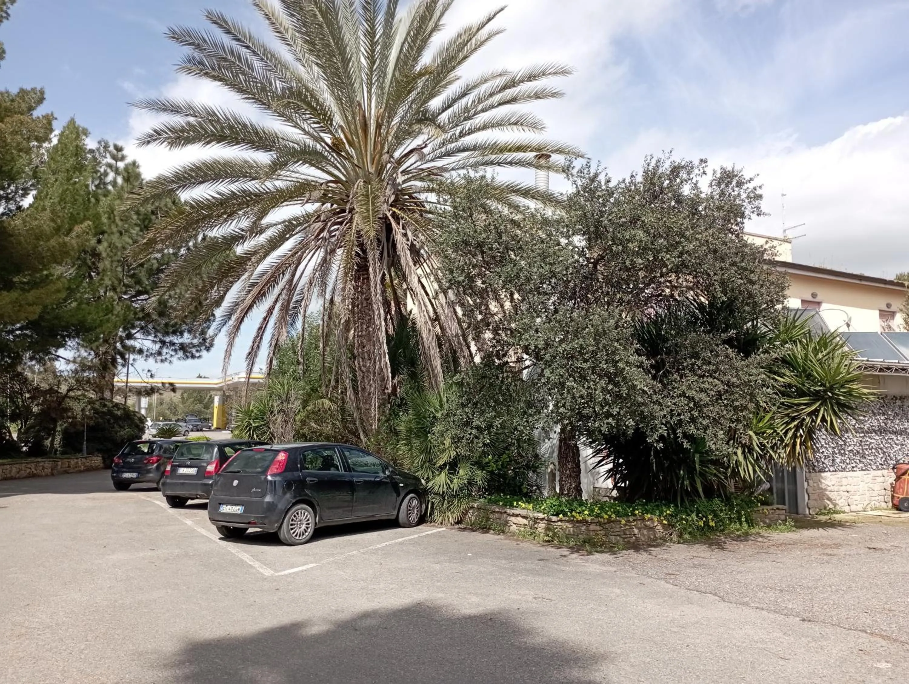 Parking in Hotel Garden