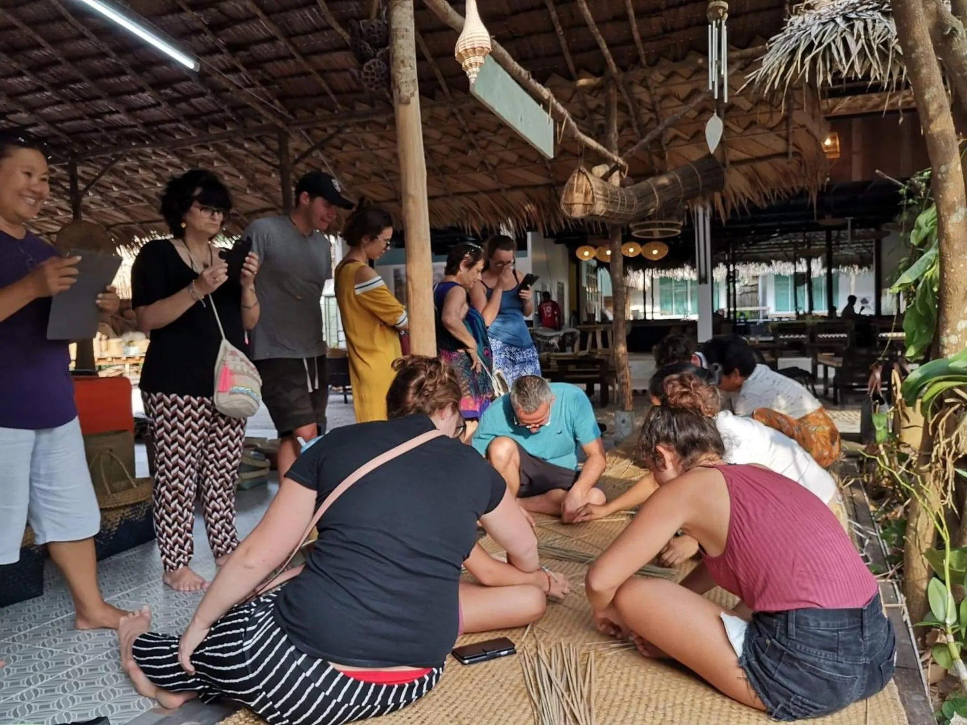 group of guests in Varni Homestay