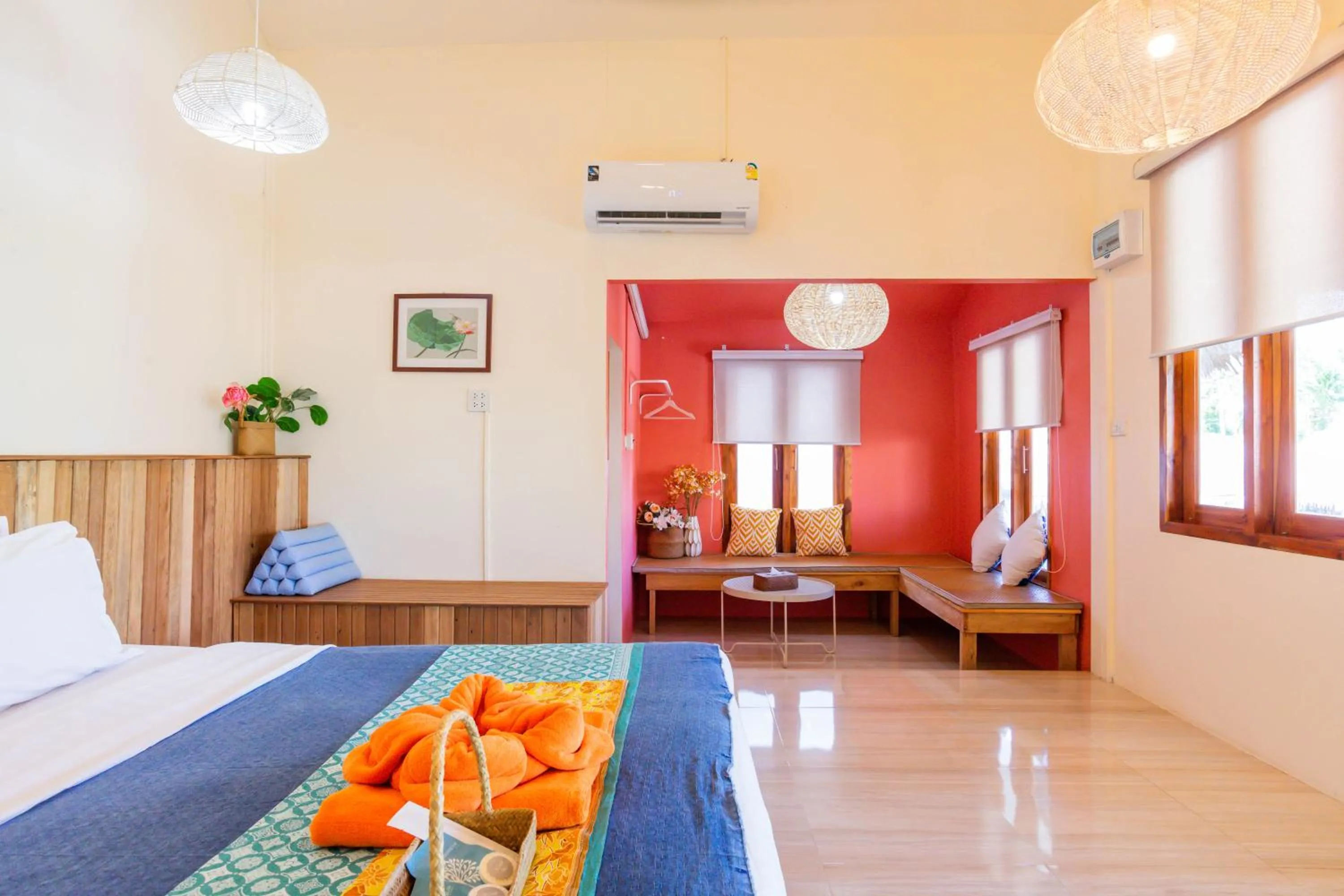 Photo of the whole room, Bed in Varni Homestay