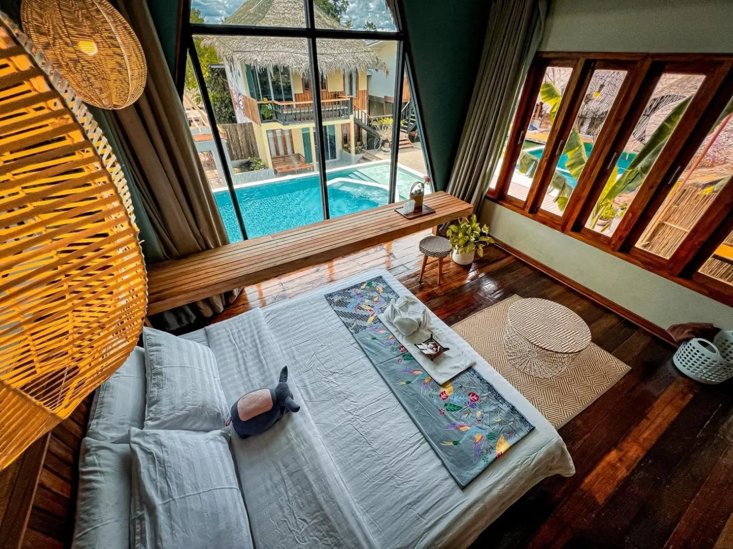 Bed in Varni Homestay