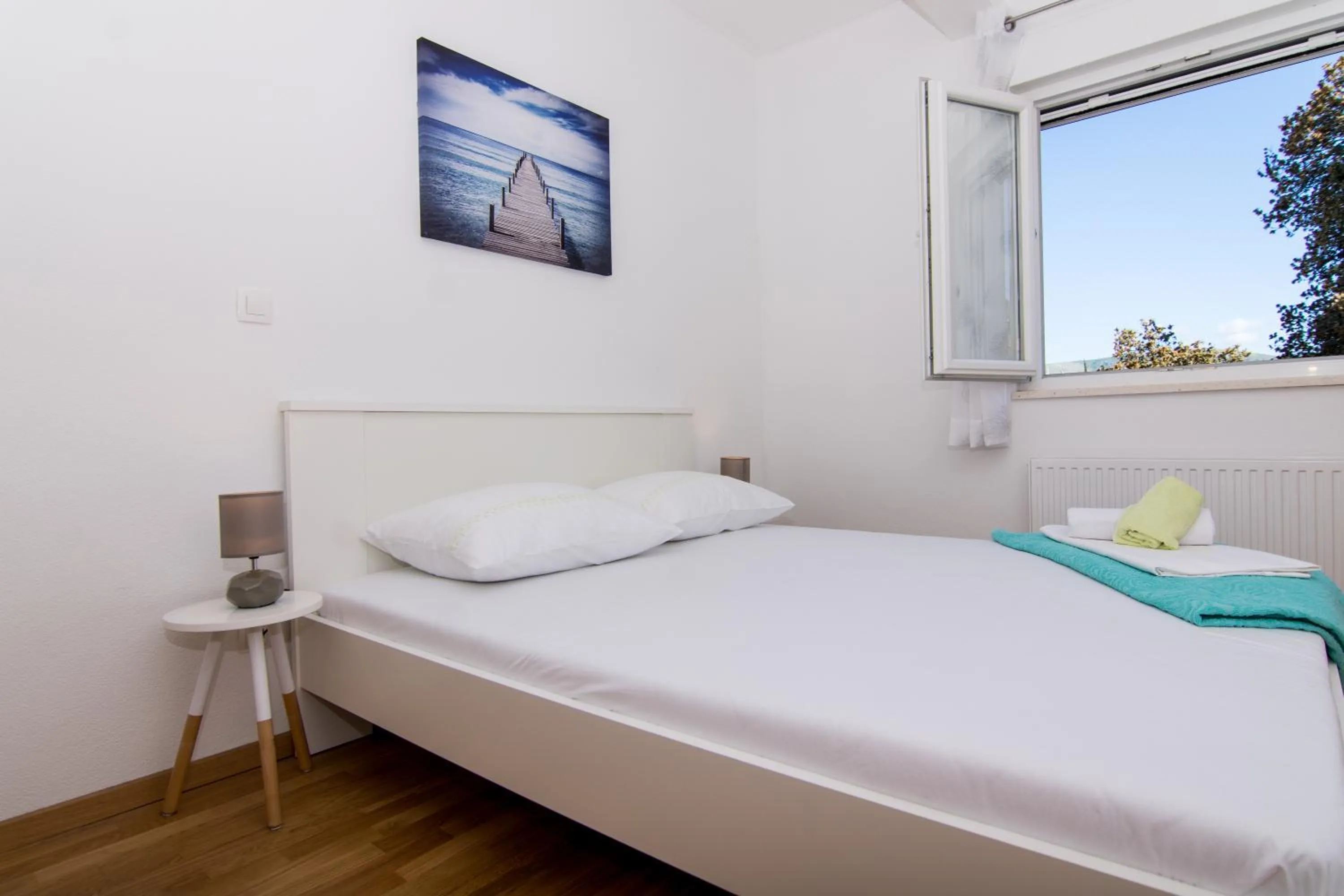 Bed in Apartments Ploka