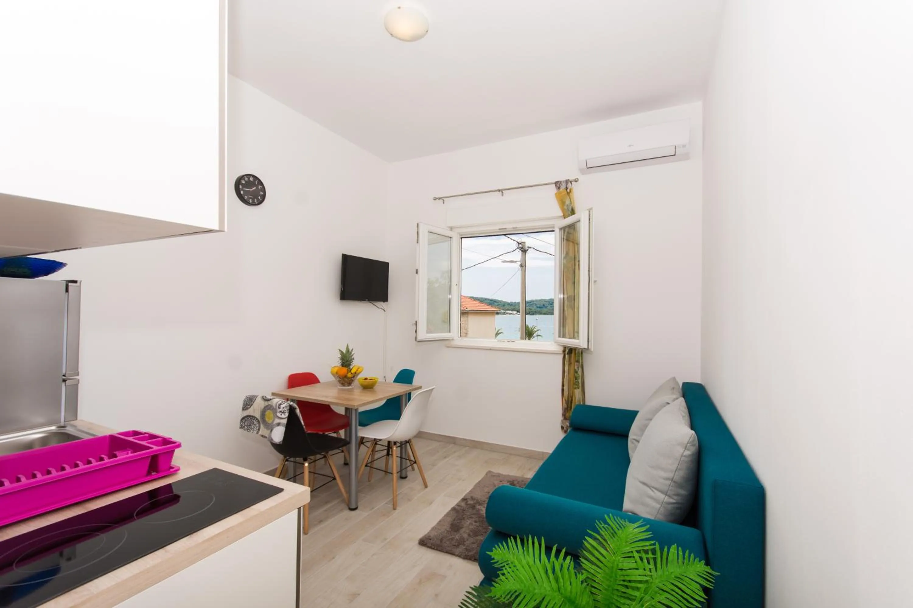 Seating area in Apartments Ploka