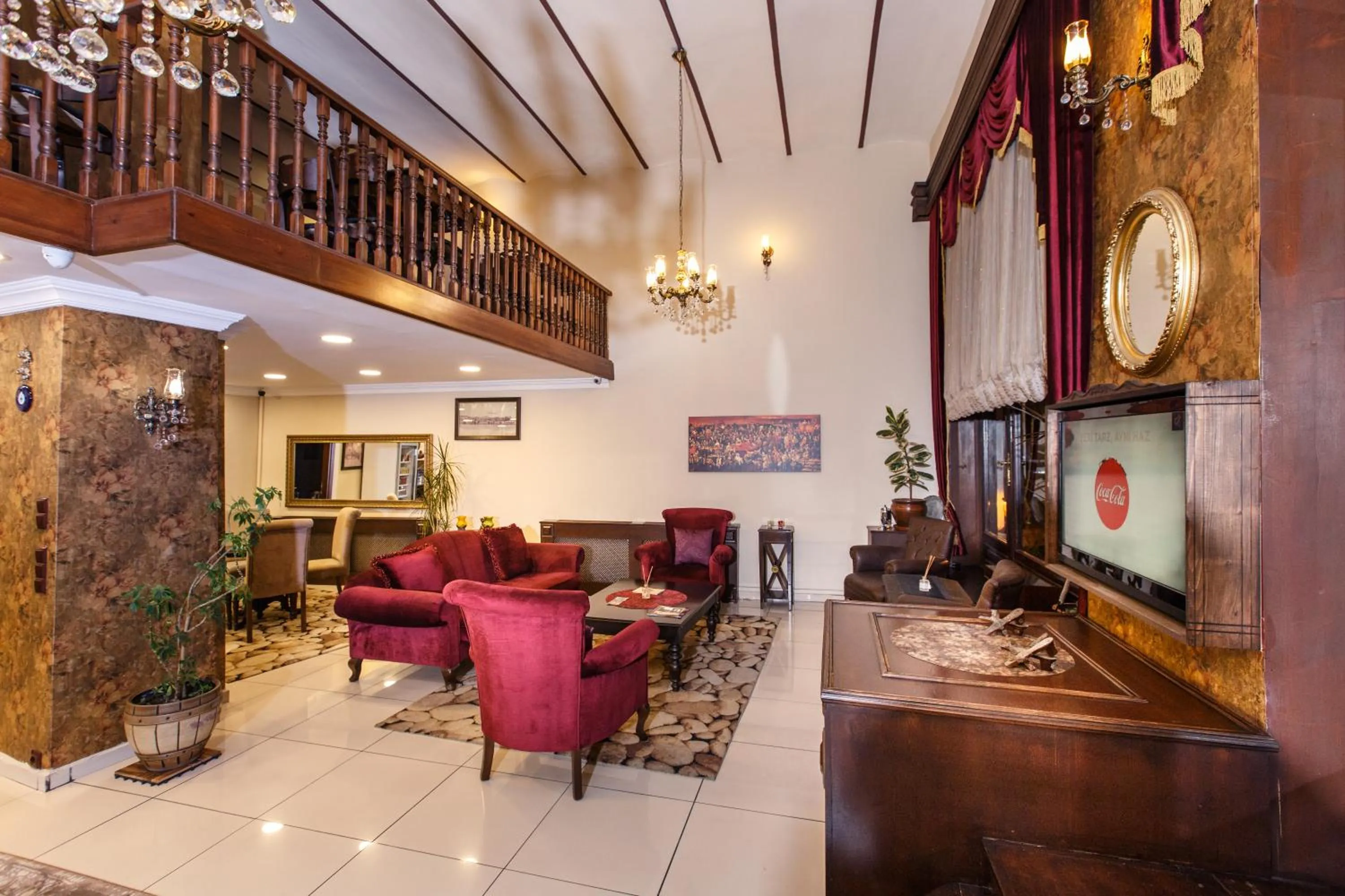 Lobby or reception in Tahir Aga Konagi Hotel